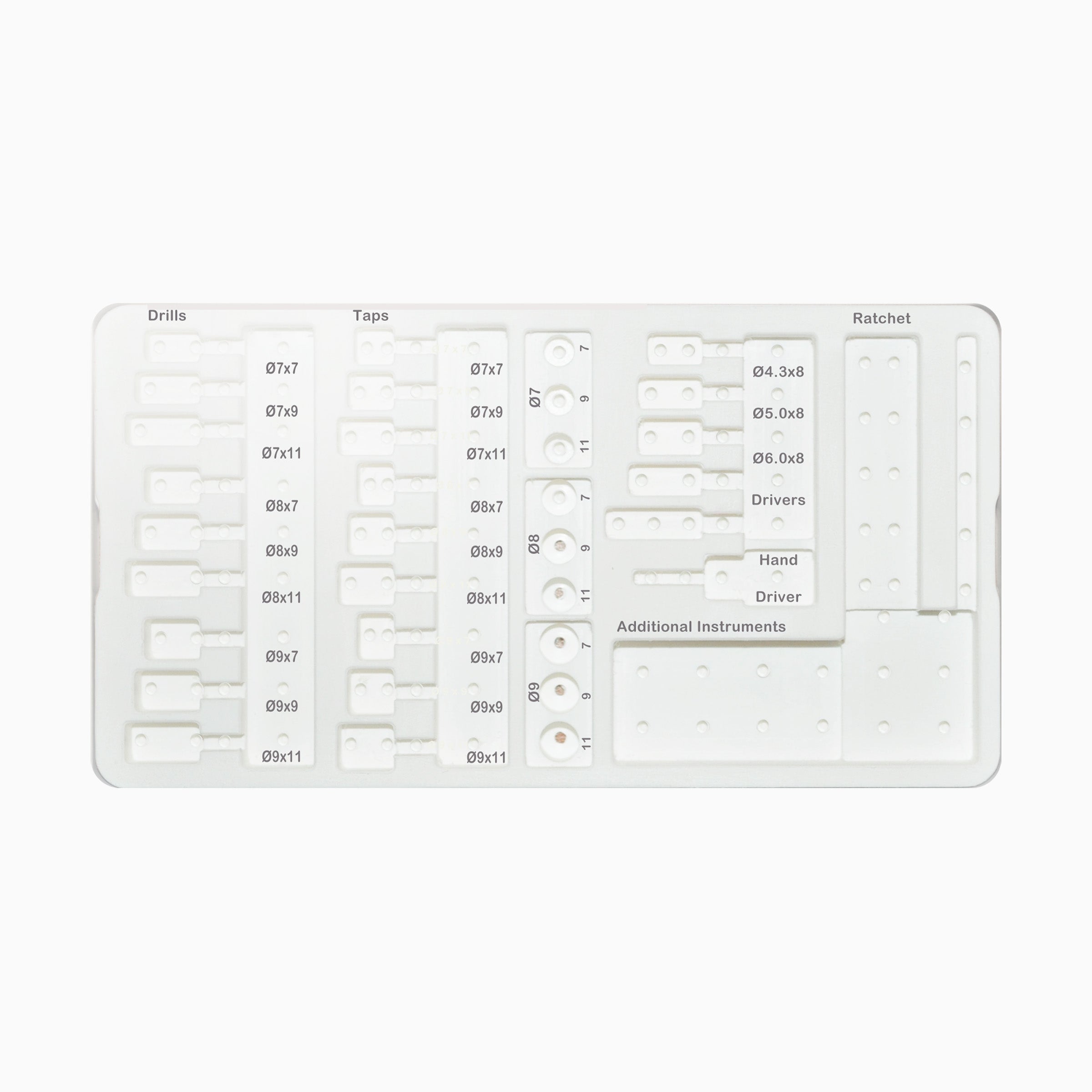 TiLobeMAXX™/I-HEXMRT™ Surgical Tray