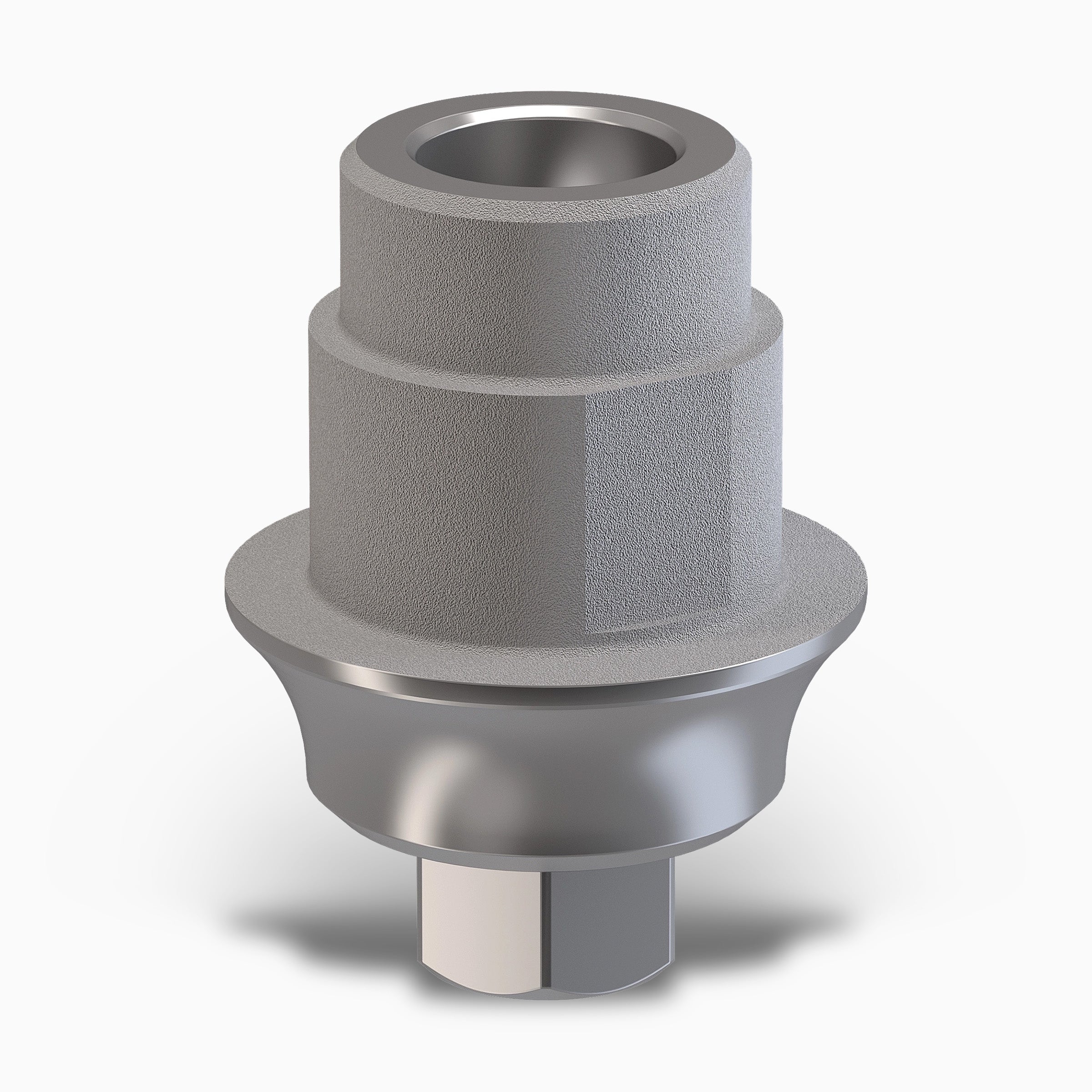 Internal Hex TiBase Abutment, Engaging WP, Ø6.0 flare, C2.0 mm