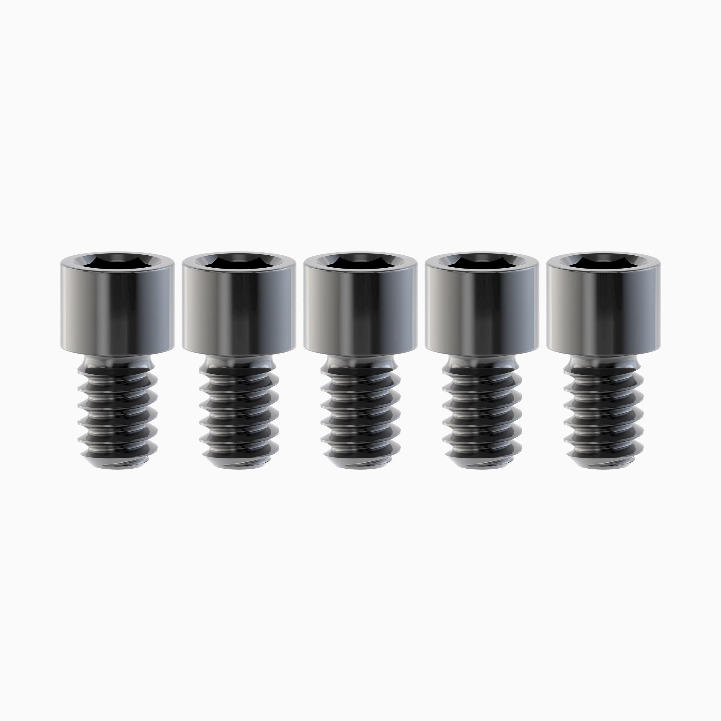 Multi-Unit Prosthetic Final Screw, DLC, RP, 5 Pack - (Ø1.25 Driver)