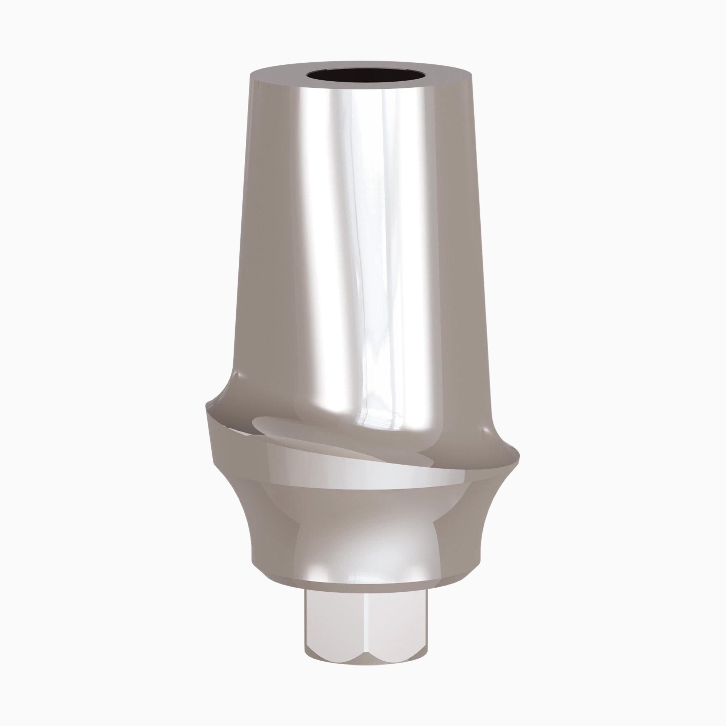 Internal Hex Esthetic Abutment, WP, Straight, Anatomic Concave, Ø6.5, H8.0 x C2.0 mm