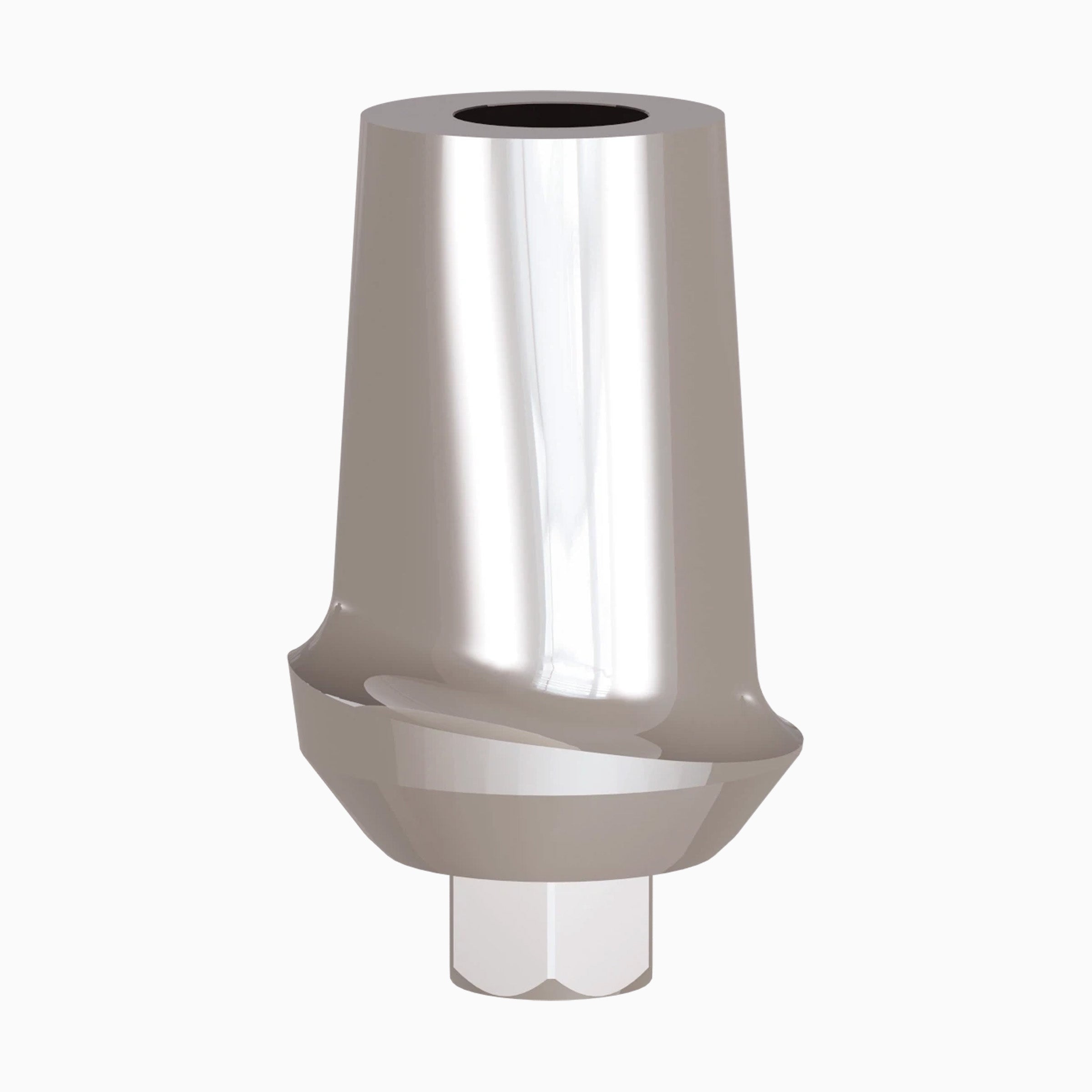 Internal Hex Esthetic Abutment, WP, Straight, Anatomic, Ø6.5, H8.0 x C1.0 mm