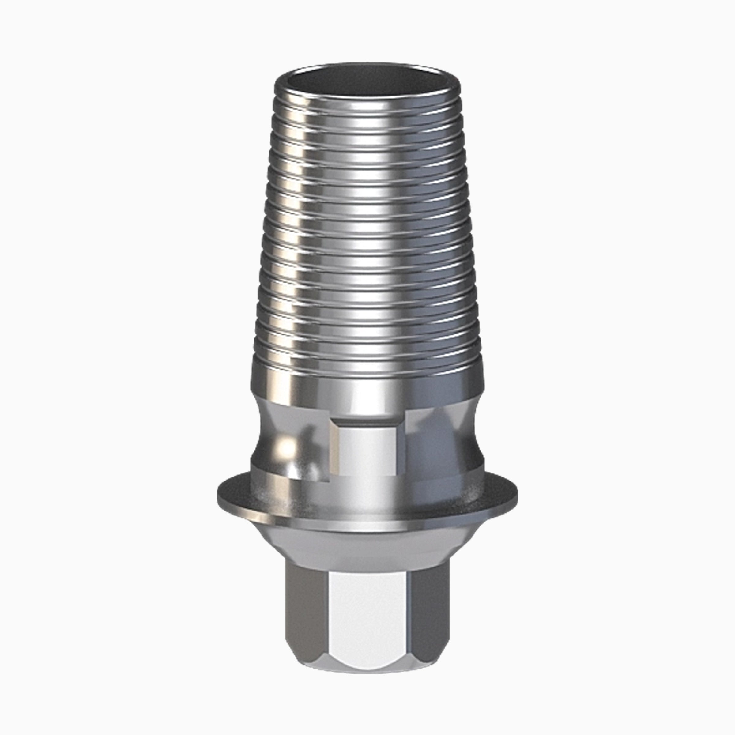 Internal Hex NP TiBase Abutment, Round Engaging 0.5 cuff, 6H