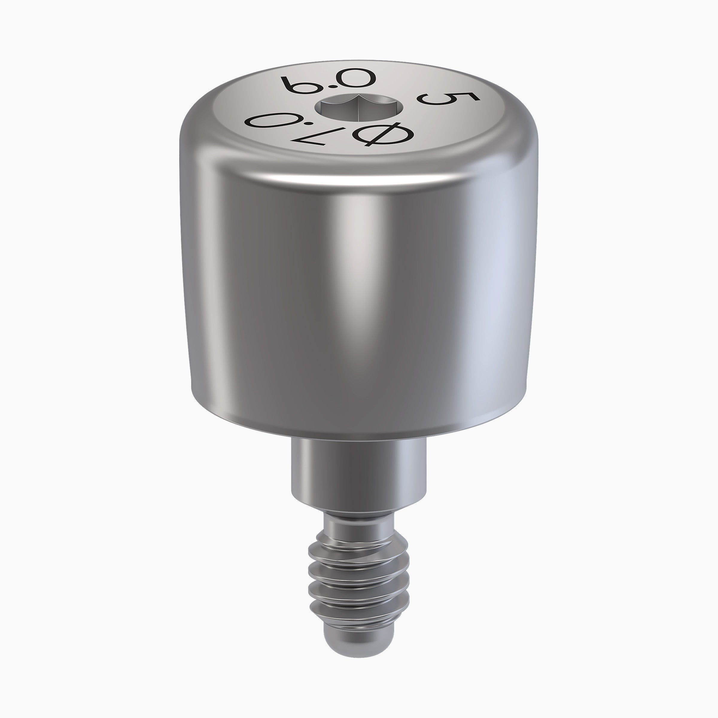 I-HEXMRT™ Internal Hex Healing Abutment, 6.0 x 5.0 mm Cuff 7.0
