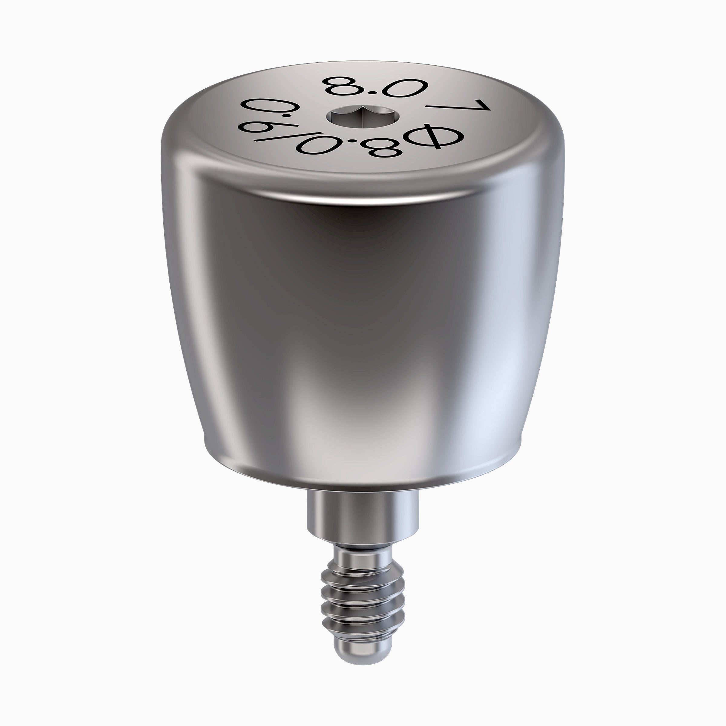 I-HEXMRT™ Healing Abutment, 8.0 Con, 7.0 mm Cuff for Ø8.0/9.0
