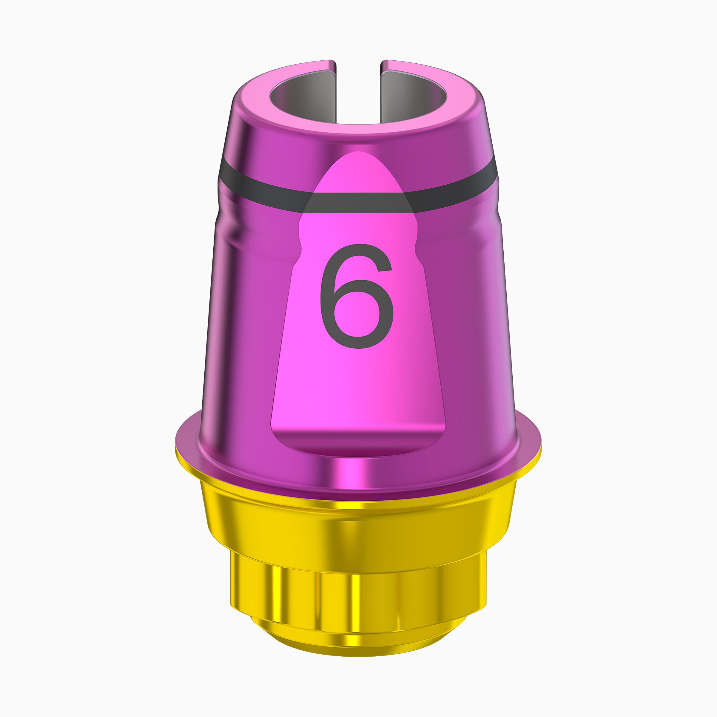 TiLobe® Quick Abutment, WD, Ø5.0/5.5/6.5, F6.0 x C0.5 mm