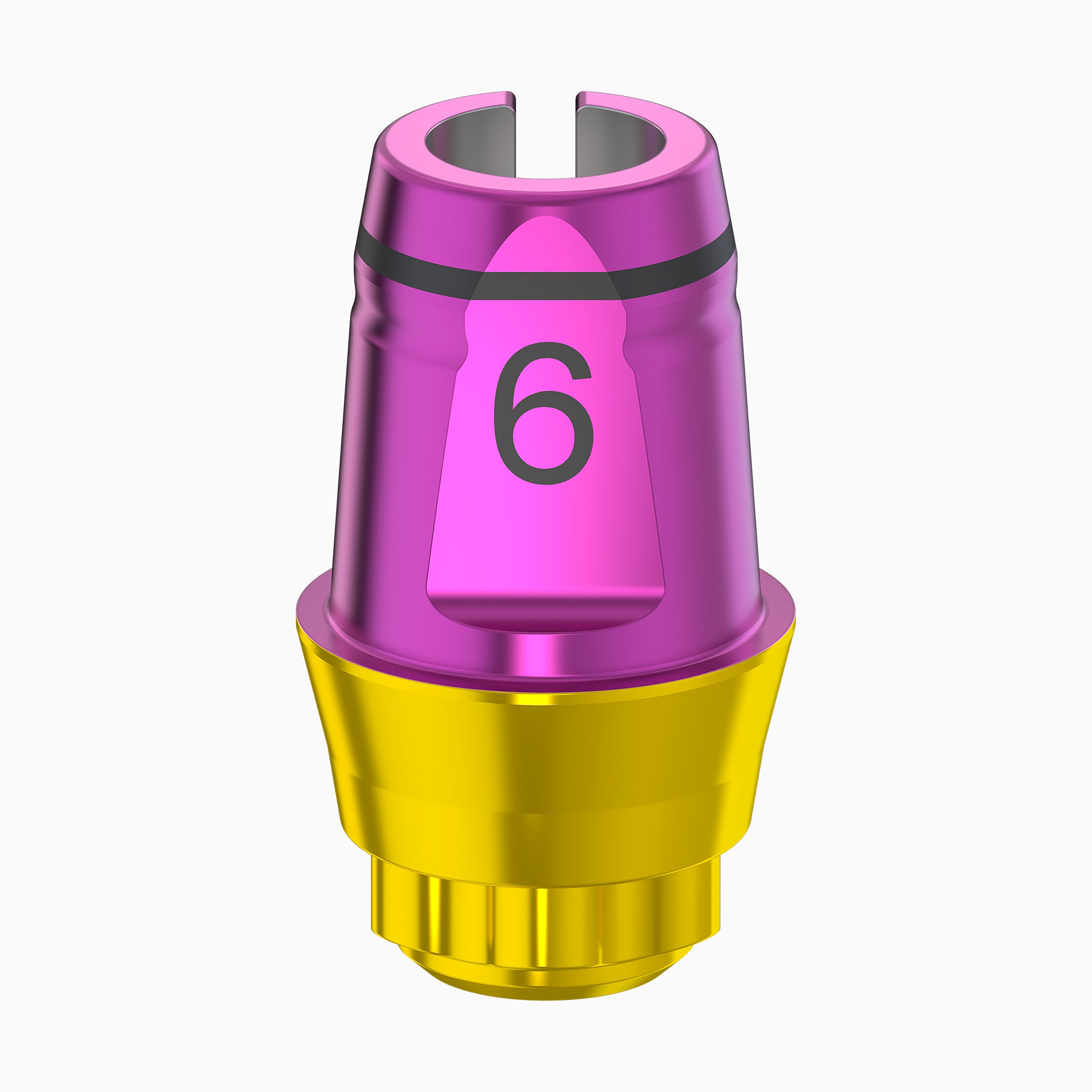 TiLobe® Quick Abutment, WD, Ø5.0/5.5/6.5, F6.0 x C1.5 mm