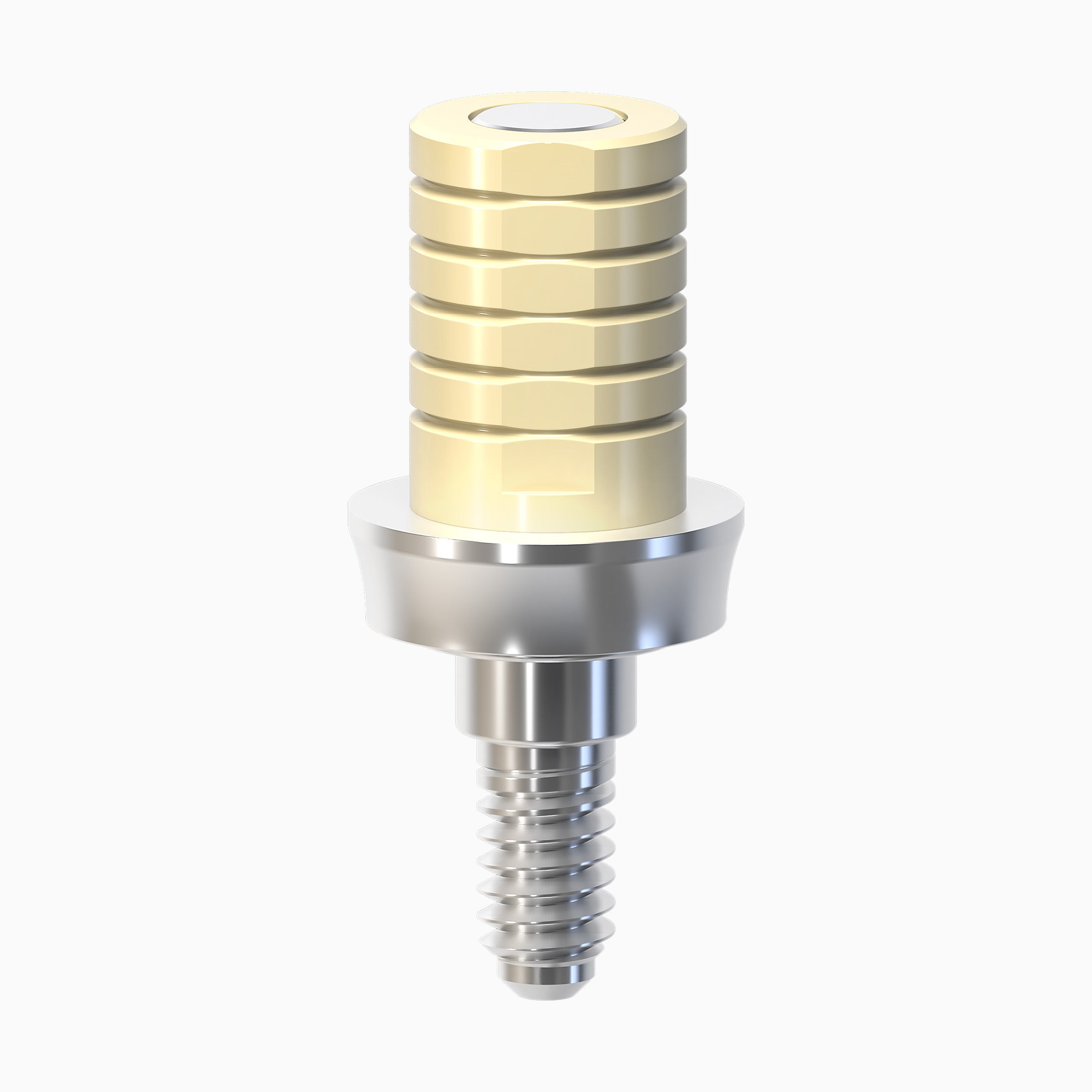 Ti Temporary Abutment, Immediate, Ø4.5, 5.0x1.5 Cuff