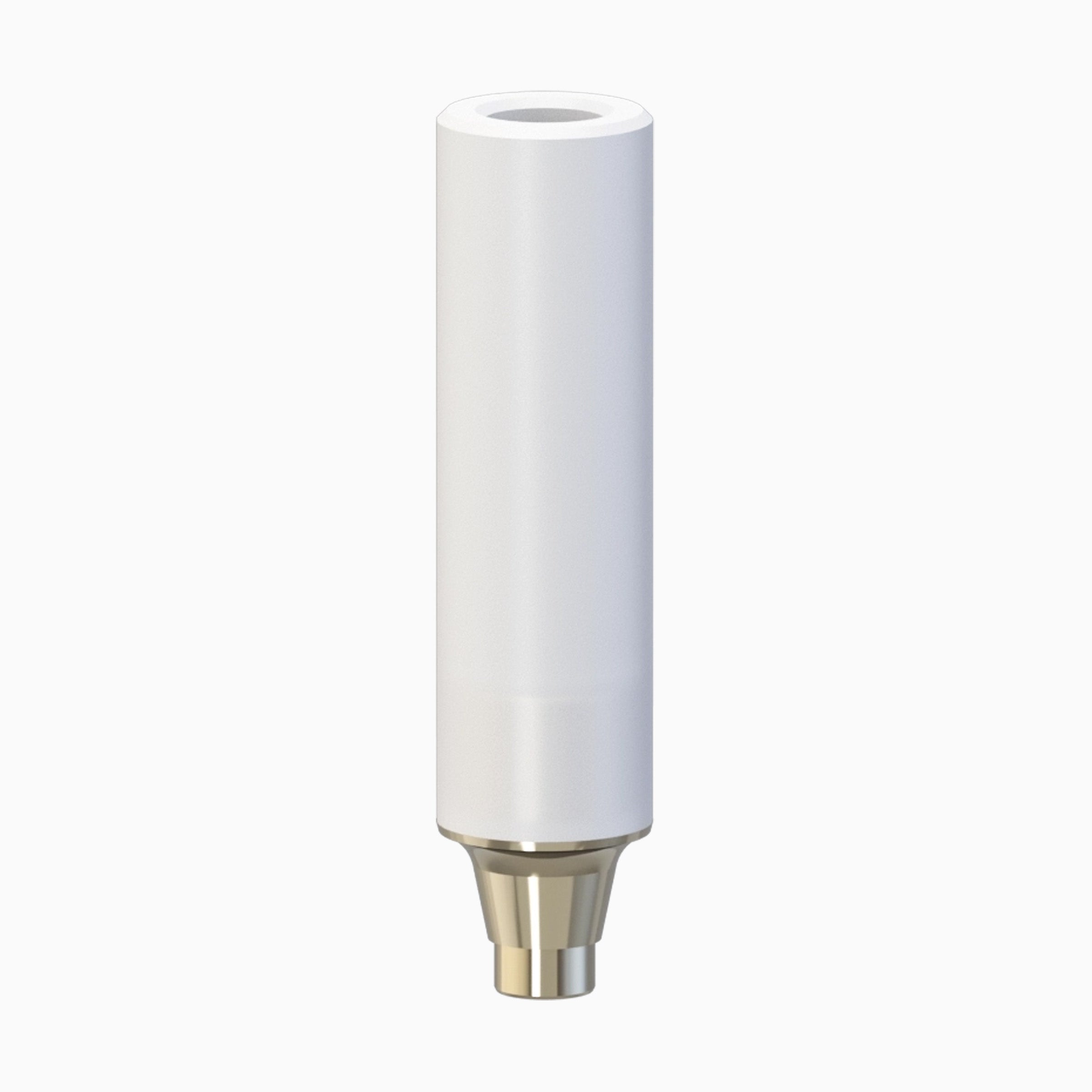 Conical Castable Gold Base Abutment, Non-Engaging,