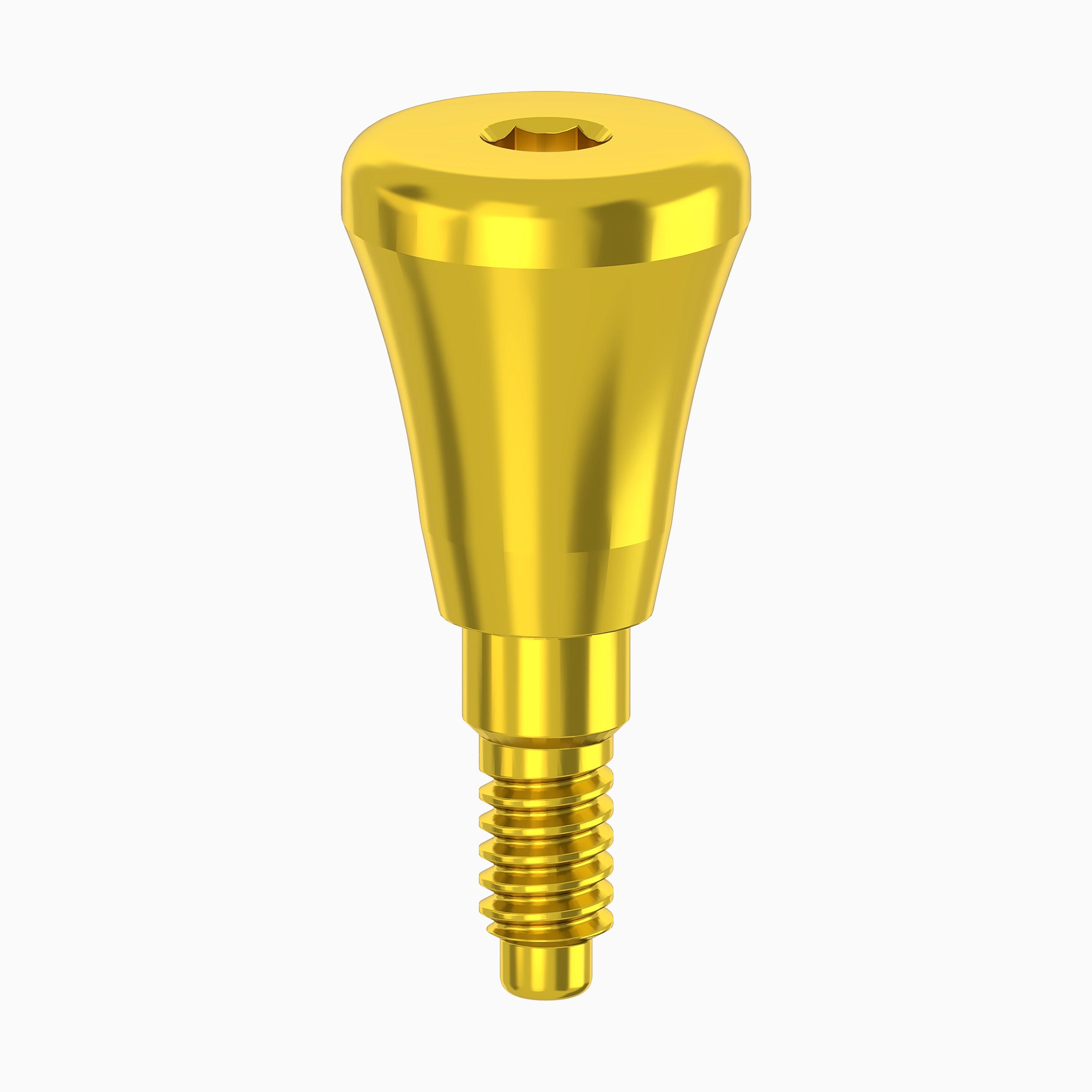 Conical Healing Abutment, Concave, Ø4.5 x C4.0 mm