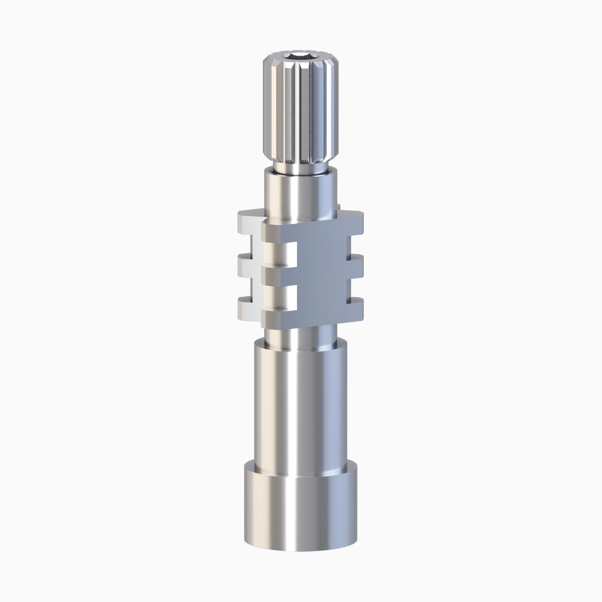 Open Tray, Single-Unit Impression Coping, Tall