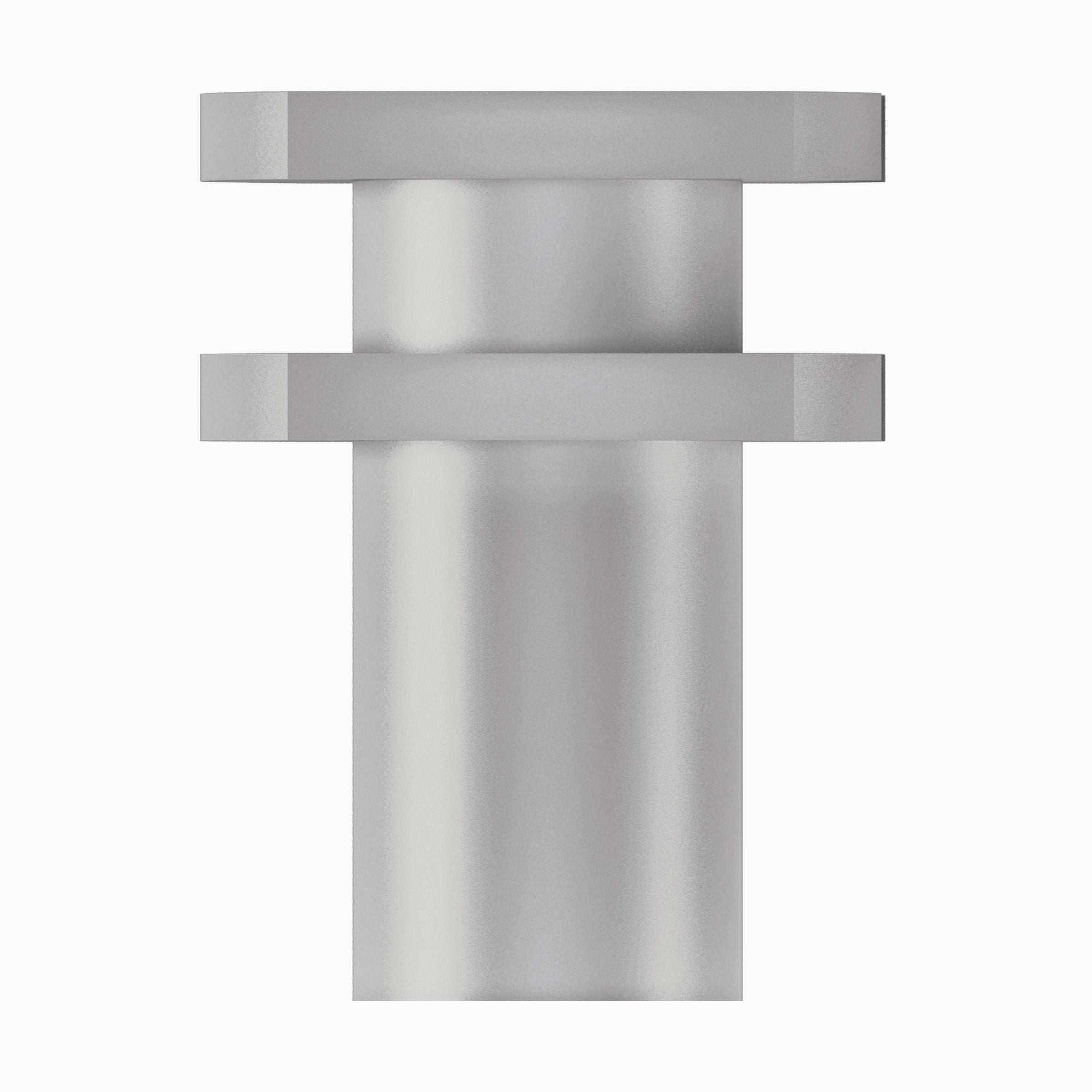 Plastic Snap-On Impression Coping, Closed Coping, Ø4.5 mm, 5 pack