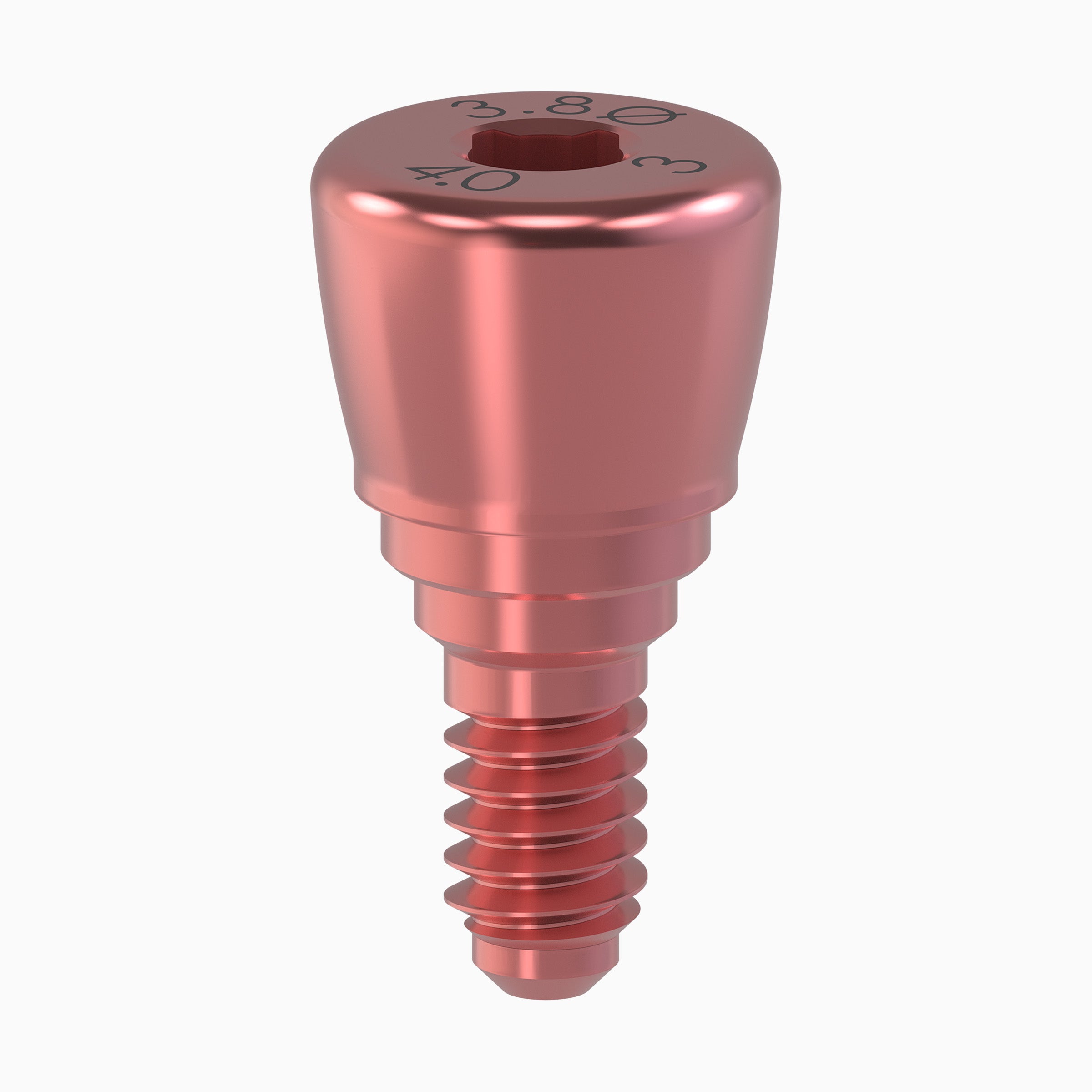 GENESIS® Healing Abutment, Contour, SD, Ø3.5/3.8, F4.0 x C3.0 mm