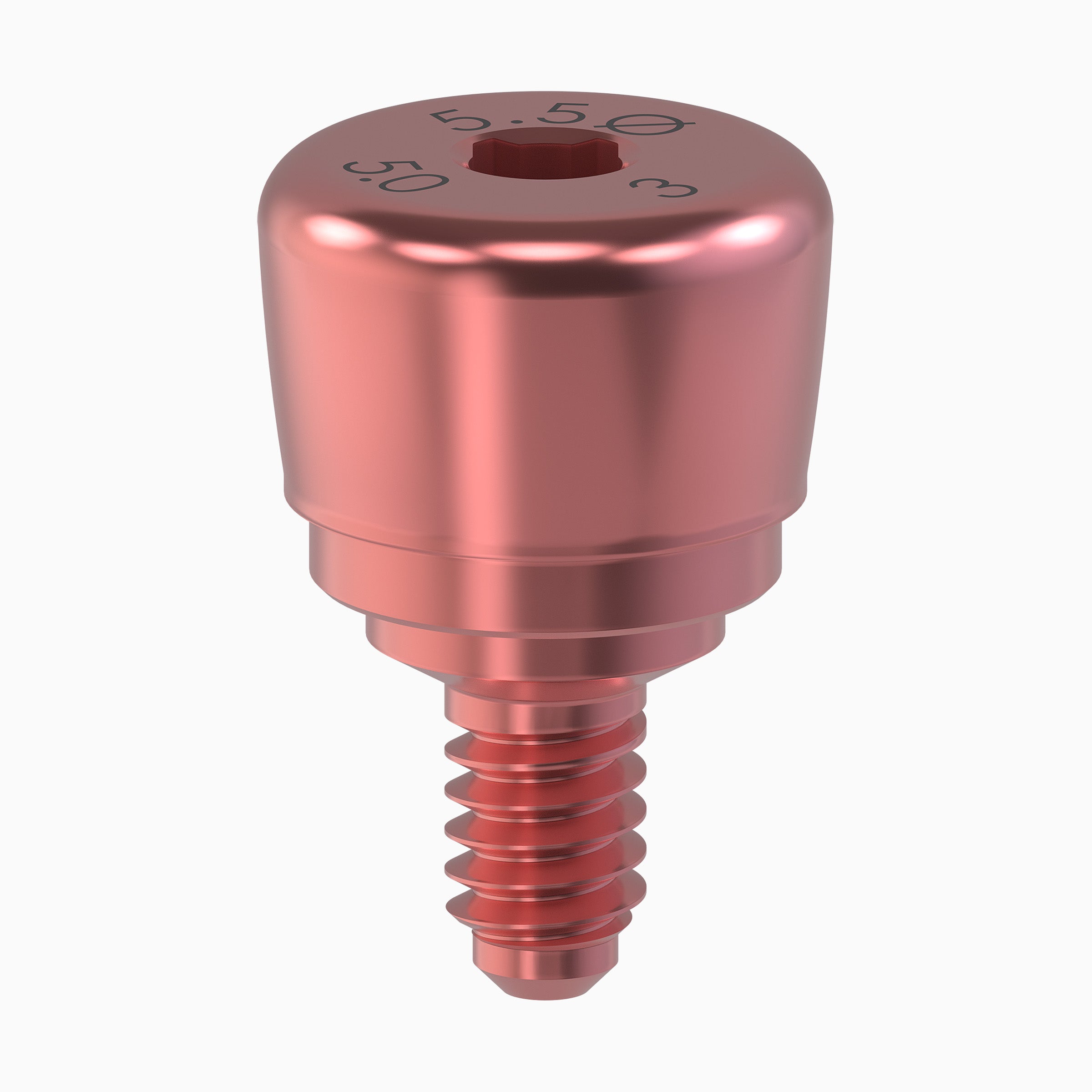 GENESIS® Healing Abutment, Contour, WD, Ø5.5/6.5, F6.0 x C3.0 mm