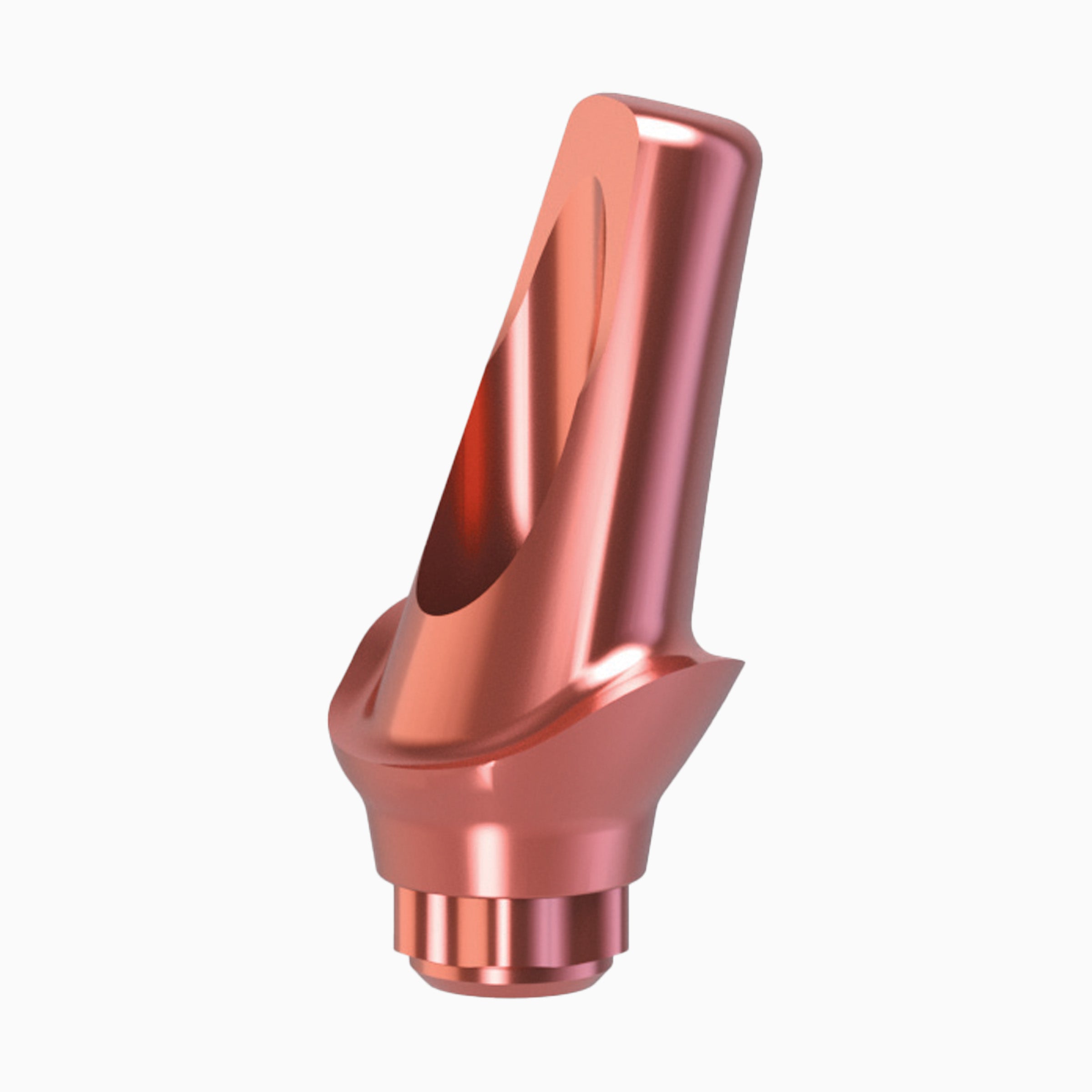 GENESIS® Esthetic Abutment, 15° Angled, Contour, D4.5, F6.0 x C1.0 mm