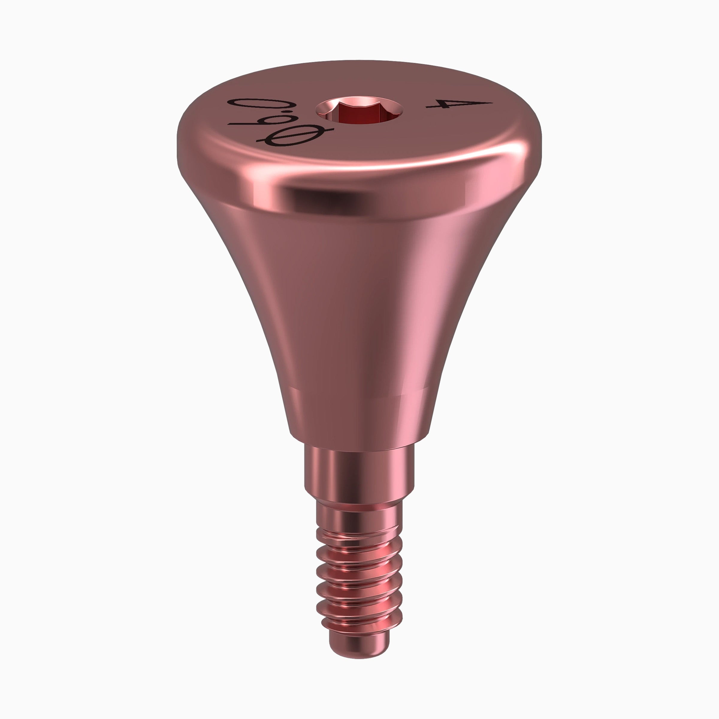 GENESIS ACTIVE™ Conical Healing Abutment, Concave, Ø6.0, H4.0mm