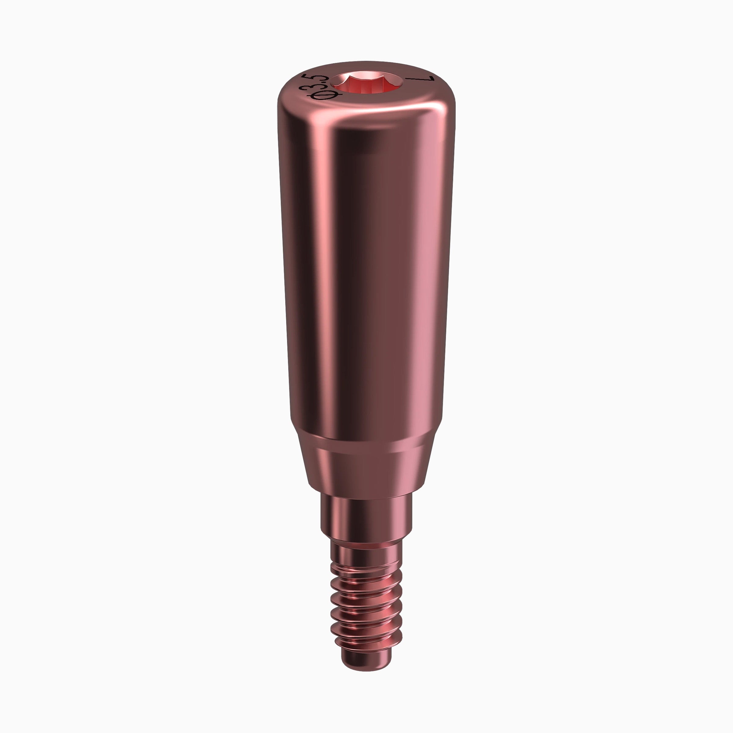 GENESIS ACTIVE™ Conical Healing Abutment, Flared, Ø3.5, H7.0mm
