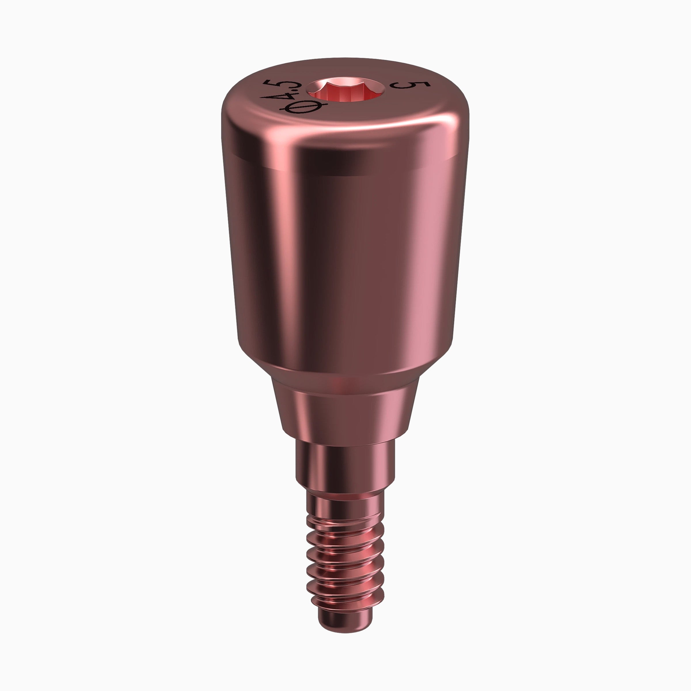 GENESIS ACTIVE™ Conical Healing Abutment, Flared, Ø4.5, H5.0 mm