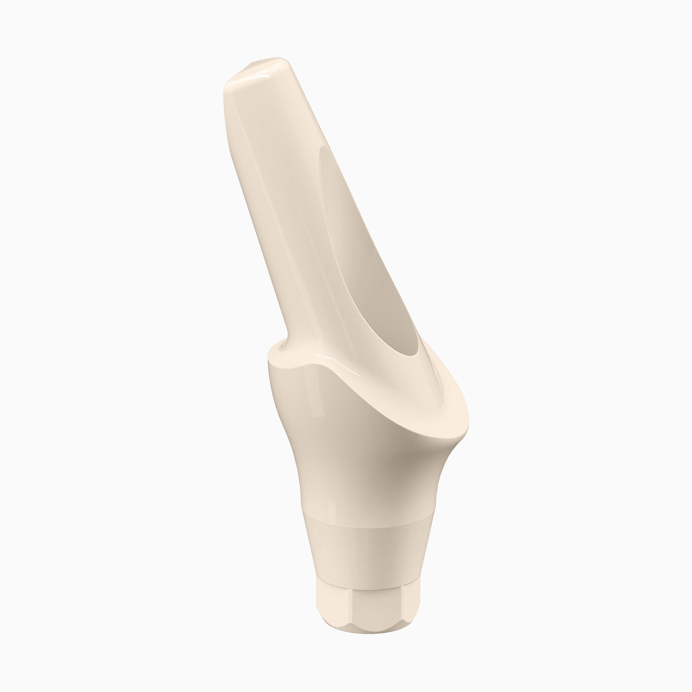 GENESIS ACTIVE™ Conical Temporary Abutment, PEEK, 20° Angled, Esthetic, Concave, Ø4.5, H2.0mm, Engaging