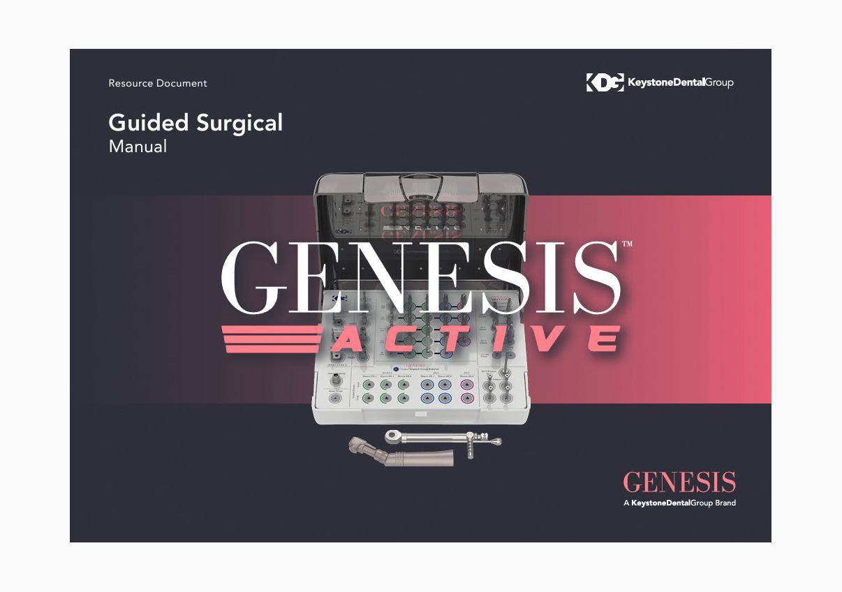 GENESIS ACTIVE™ Guided Surgical Manual