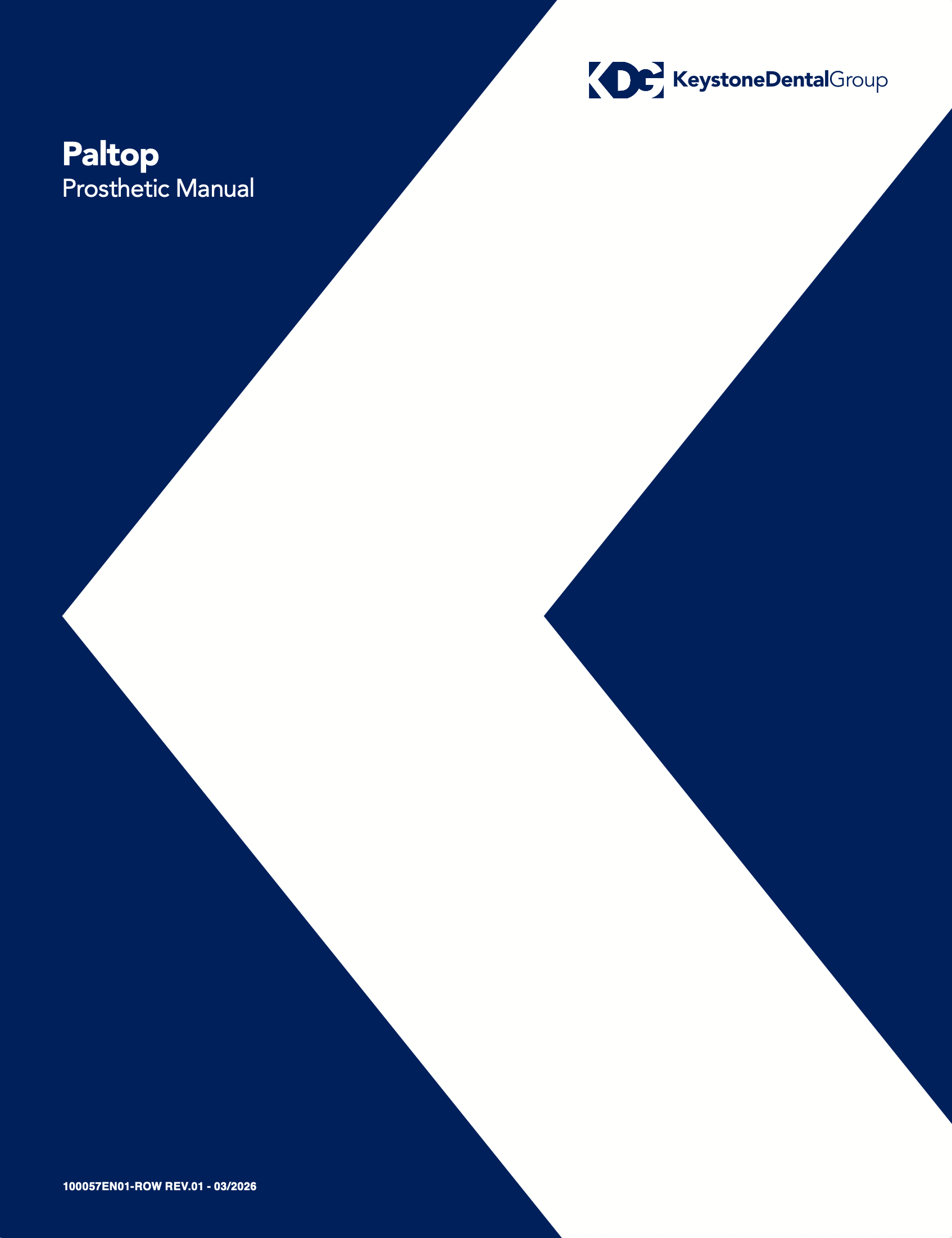 Prosthetic Manual Paltop Dental Implant System