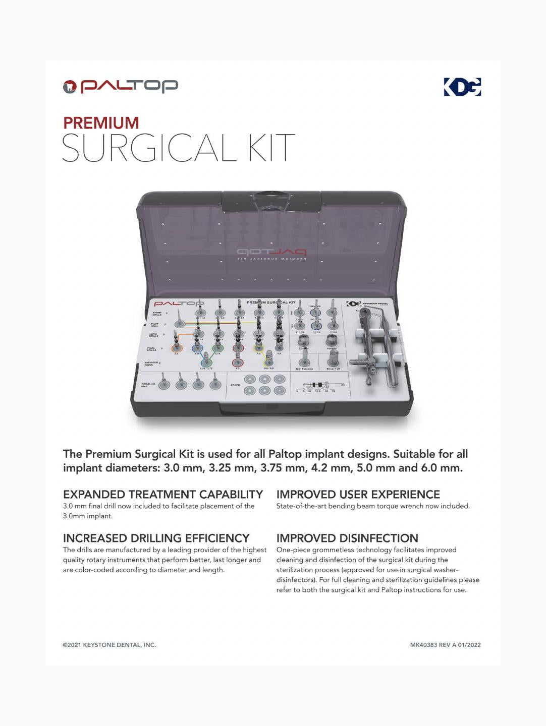 Paltop Premium Surgical Kit
