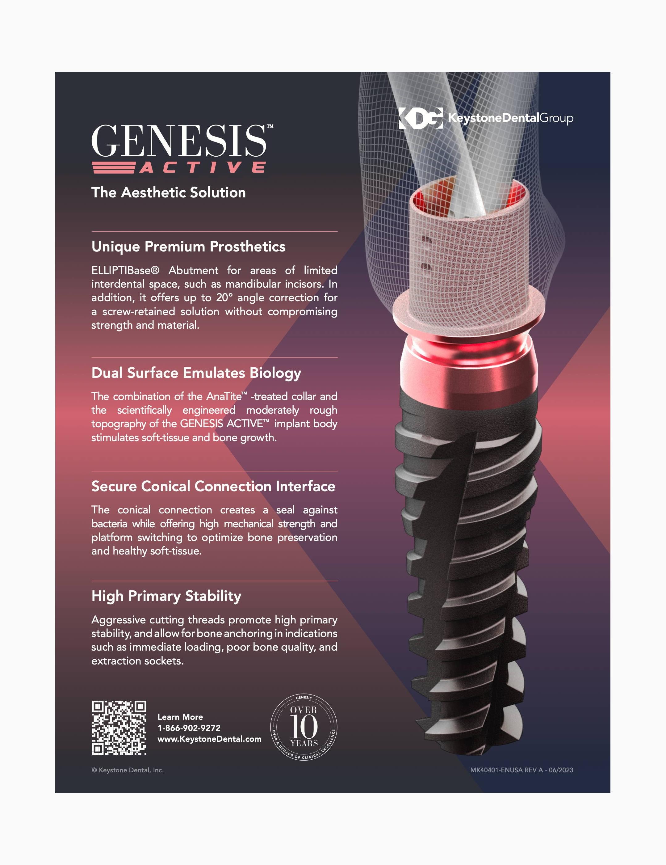 GENESIS ACTIVE™ Flyer