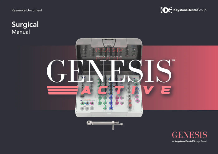 GENESIS ACTIVE™ Surgical Manual