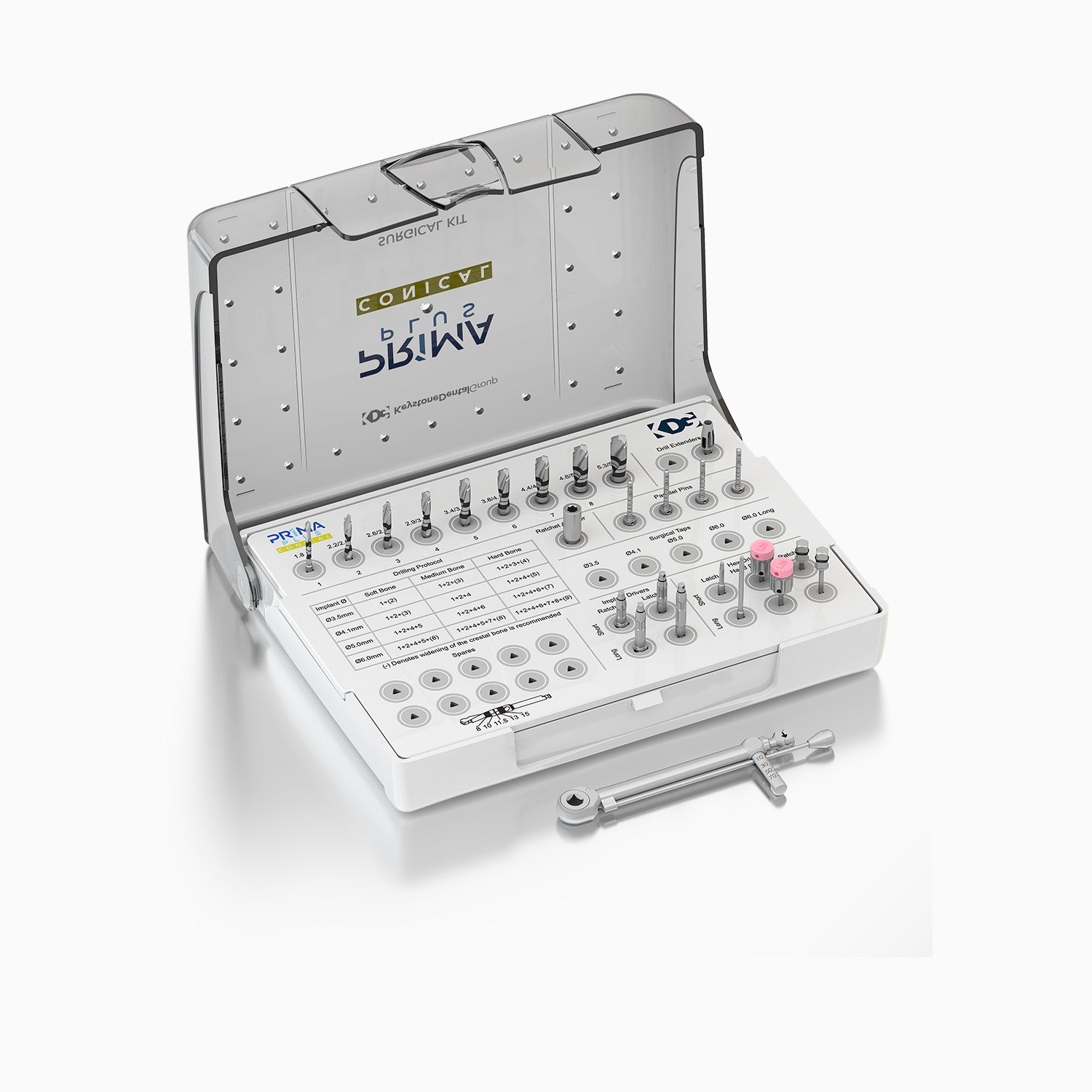 PrimaConnex TiLobe Surgical Instruments