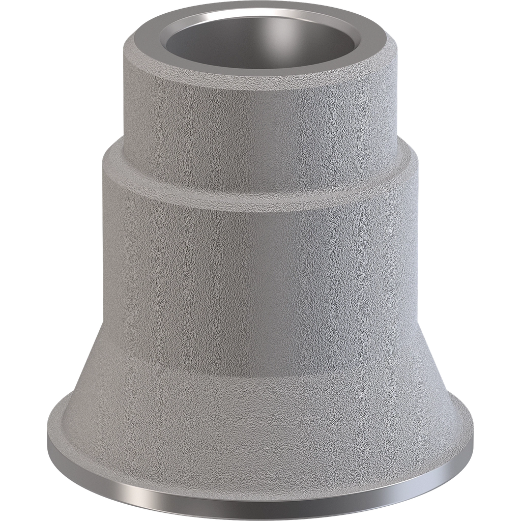 Multi-unit Straight TiBase, WP, Ø 1.25 Hex, Non-Engaging