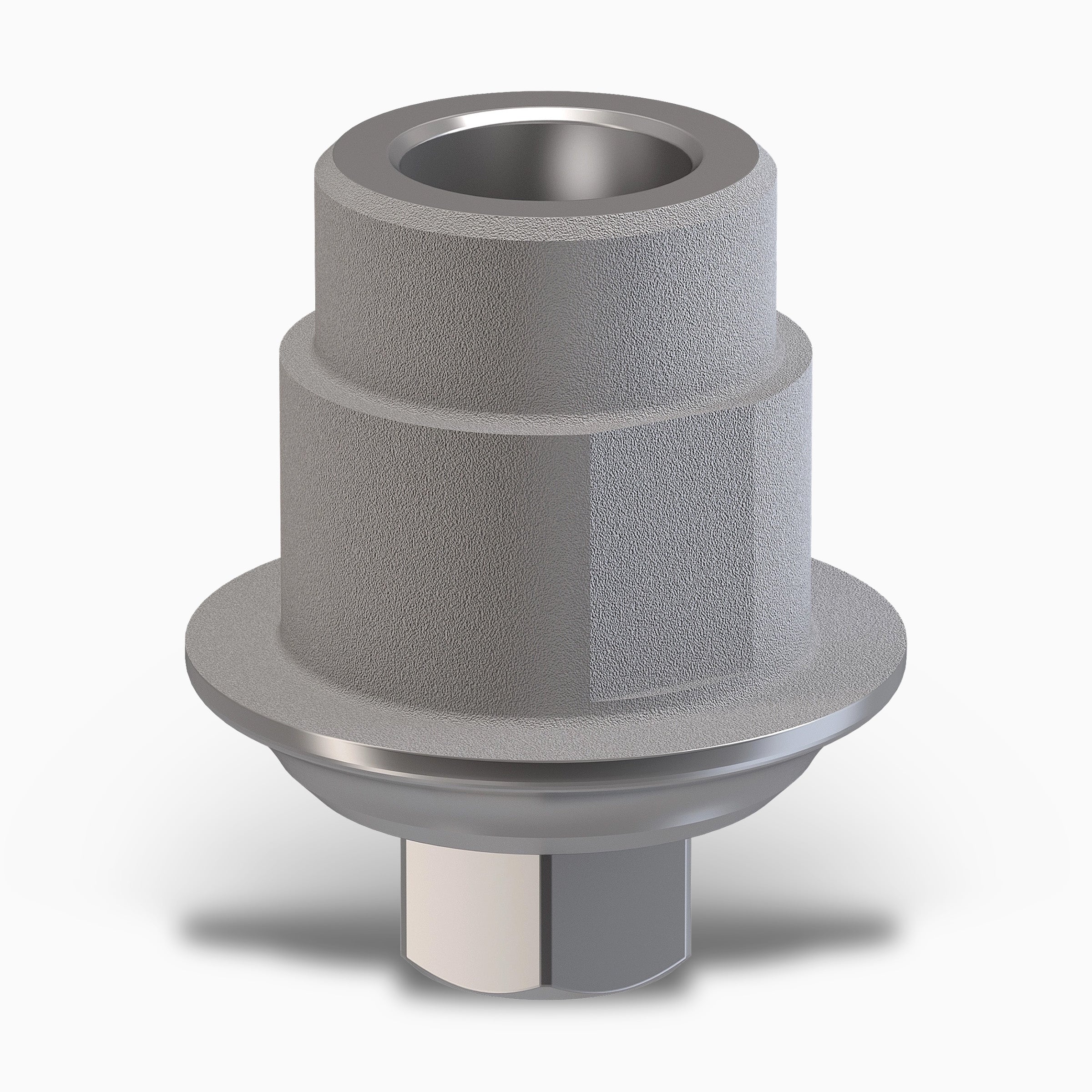 Internal Hex TiBase Abutment, Engaging, WP, Ø6.0 flare, C1.0 mm