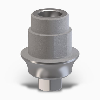 Internal Hex TiBase Abutment, Engaging WP, Ø6.0 flare, C2.0 mm