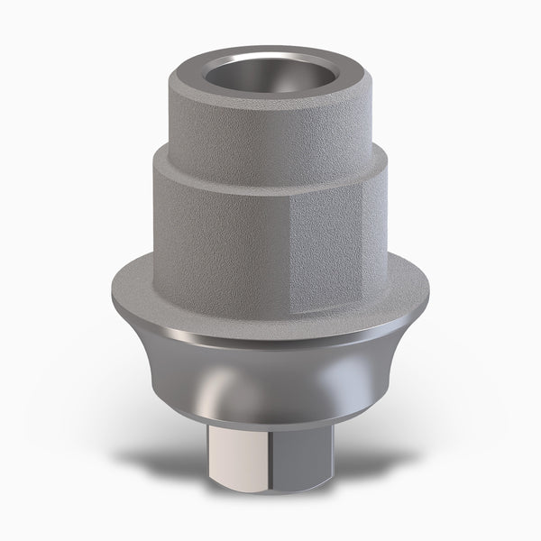 Internal Hex TiBase Abutment, Engaging WP, Ø6.0 flare, C2.0 mm ...