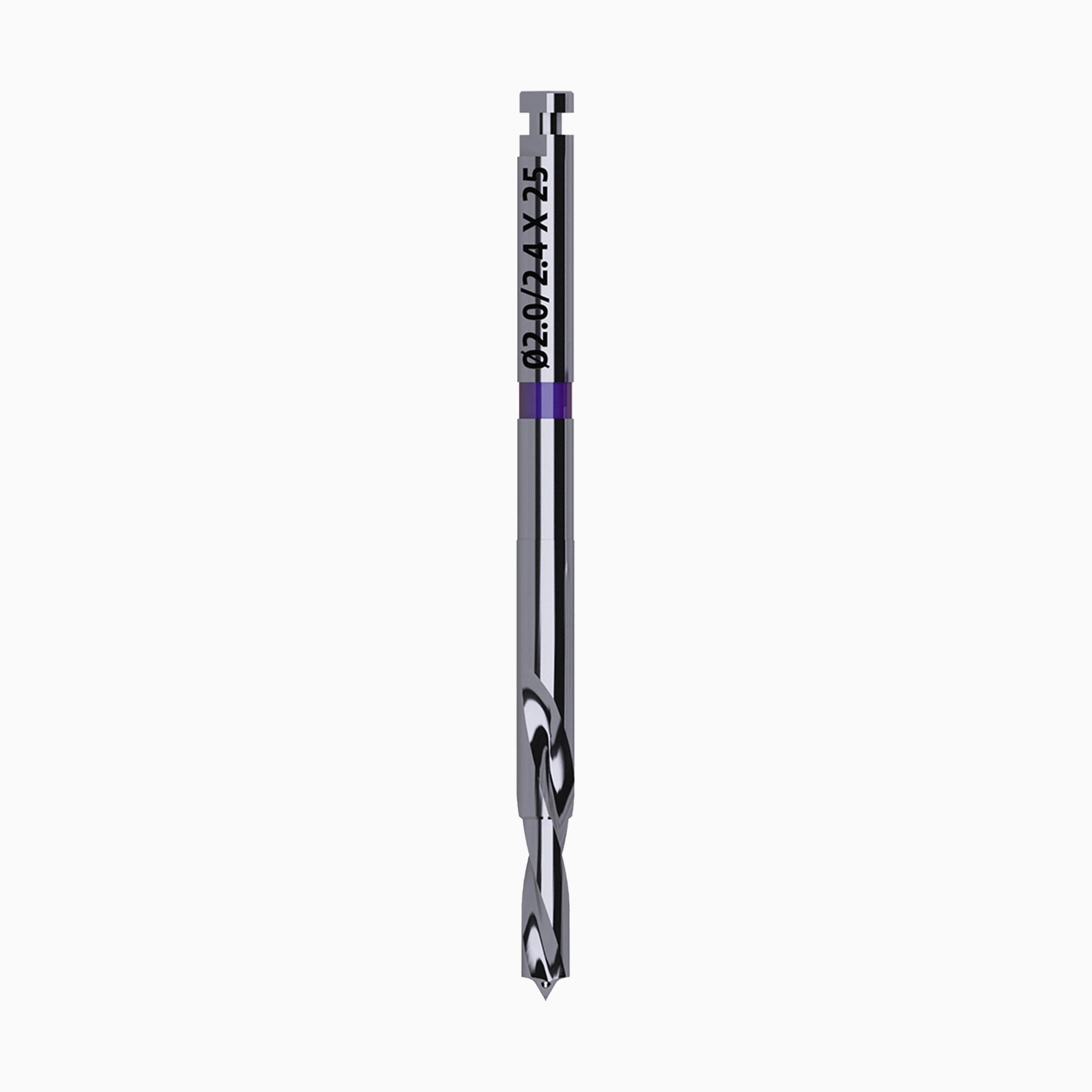 Fully Guided Drill Ø2.0 x 25 mm Long