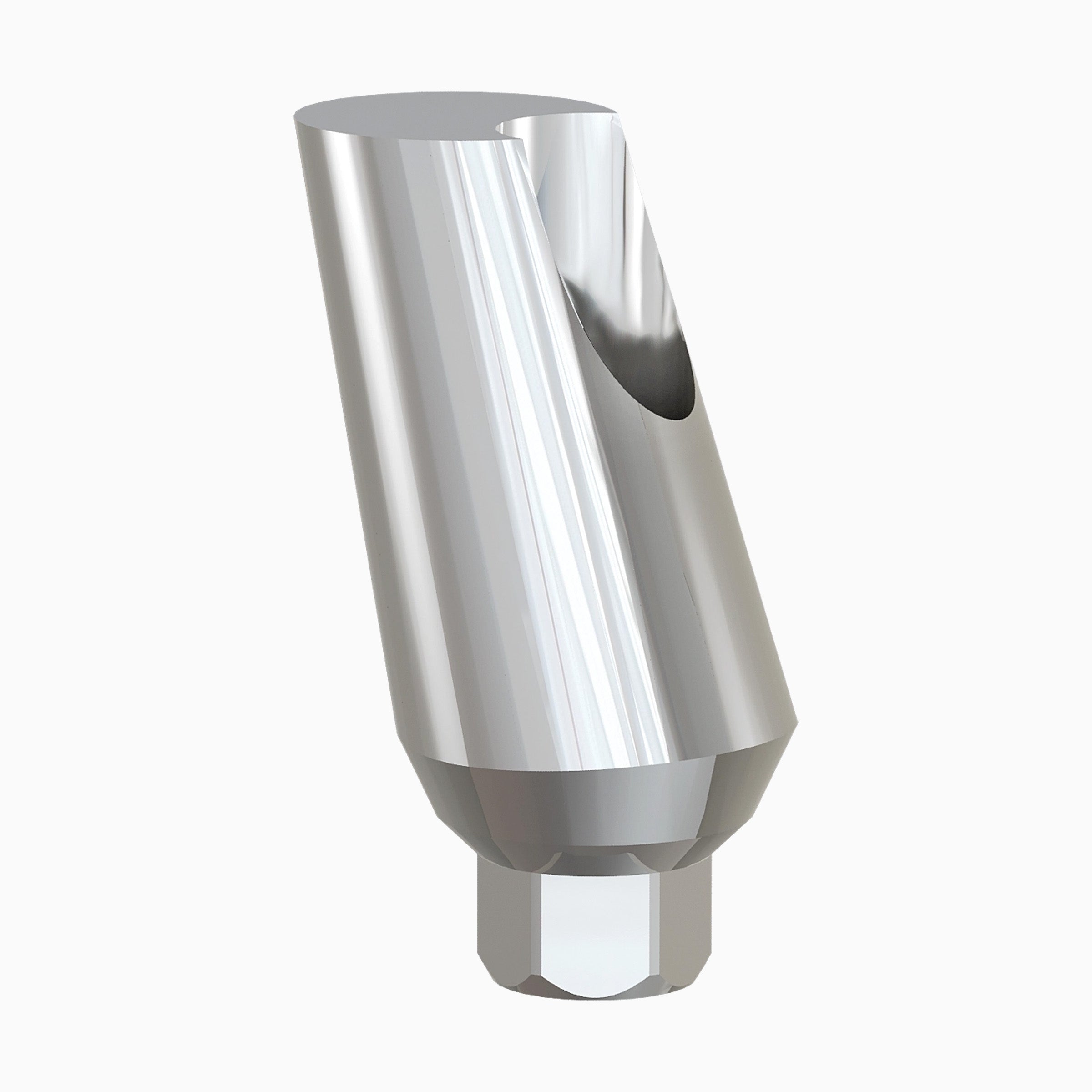 Internal Hex Esthetic Abutment, SP, 15° Angled, Knife Edge, Ø4.5 mm