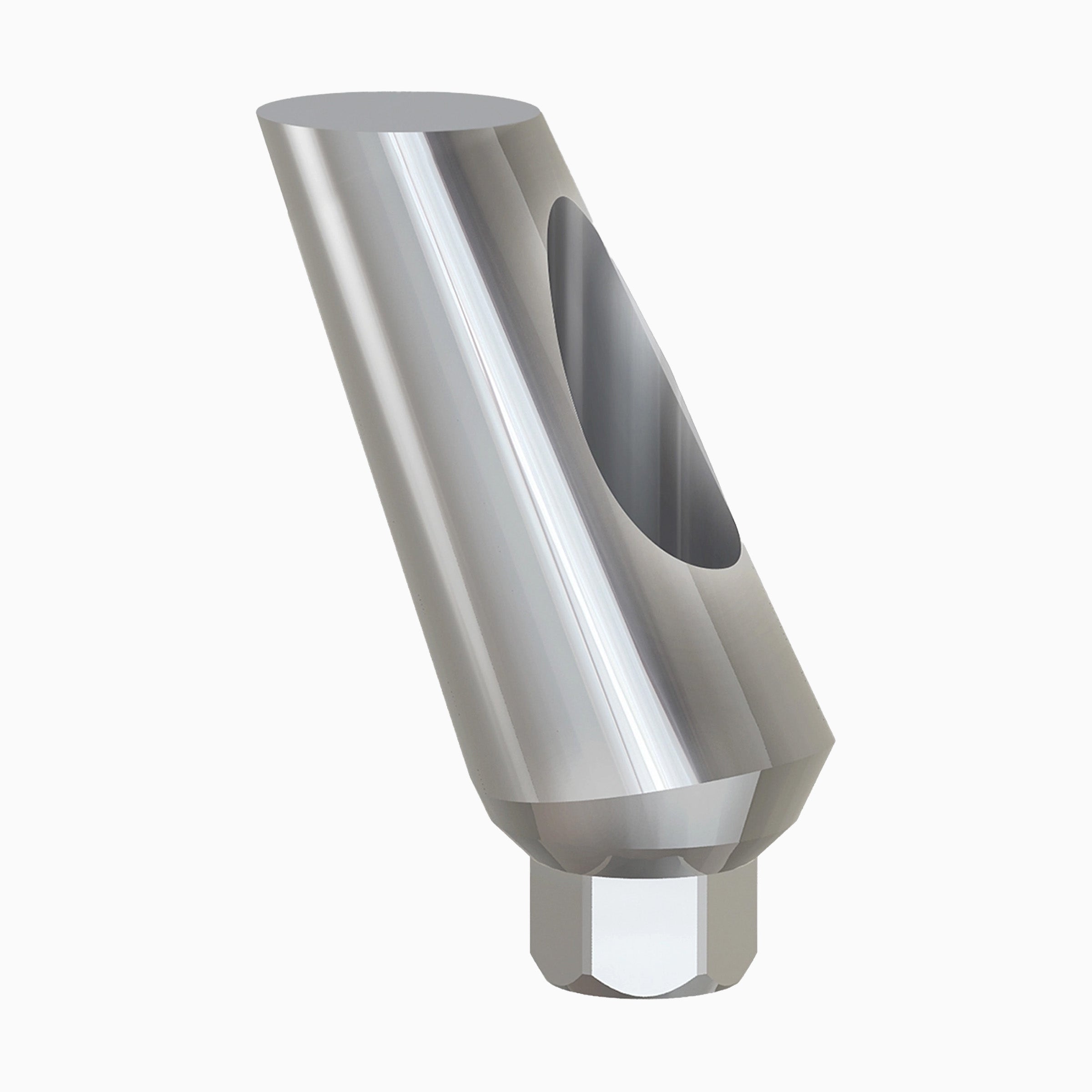Internal Hex Esthetic Abutment, SP, 25° Angled, Knife Edge, Ø4.5 mm