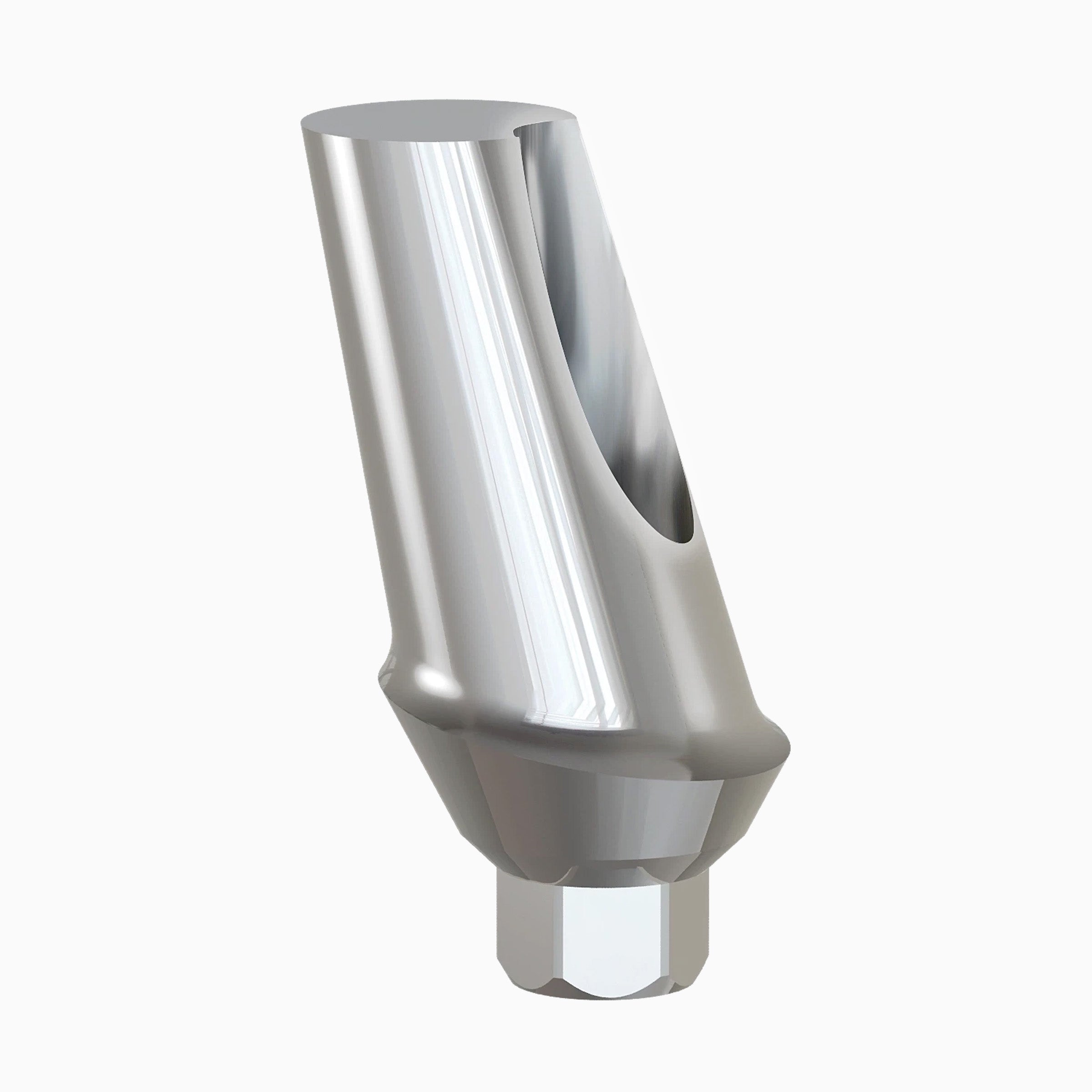 Internal Hex Esthetic Abutment, SP, 15° Angled, Anatomic, Ø4.5 x C1.0 mm