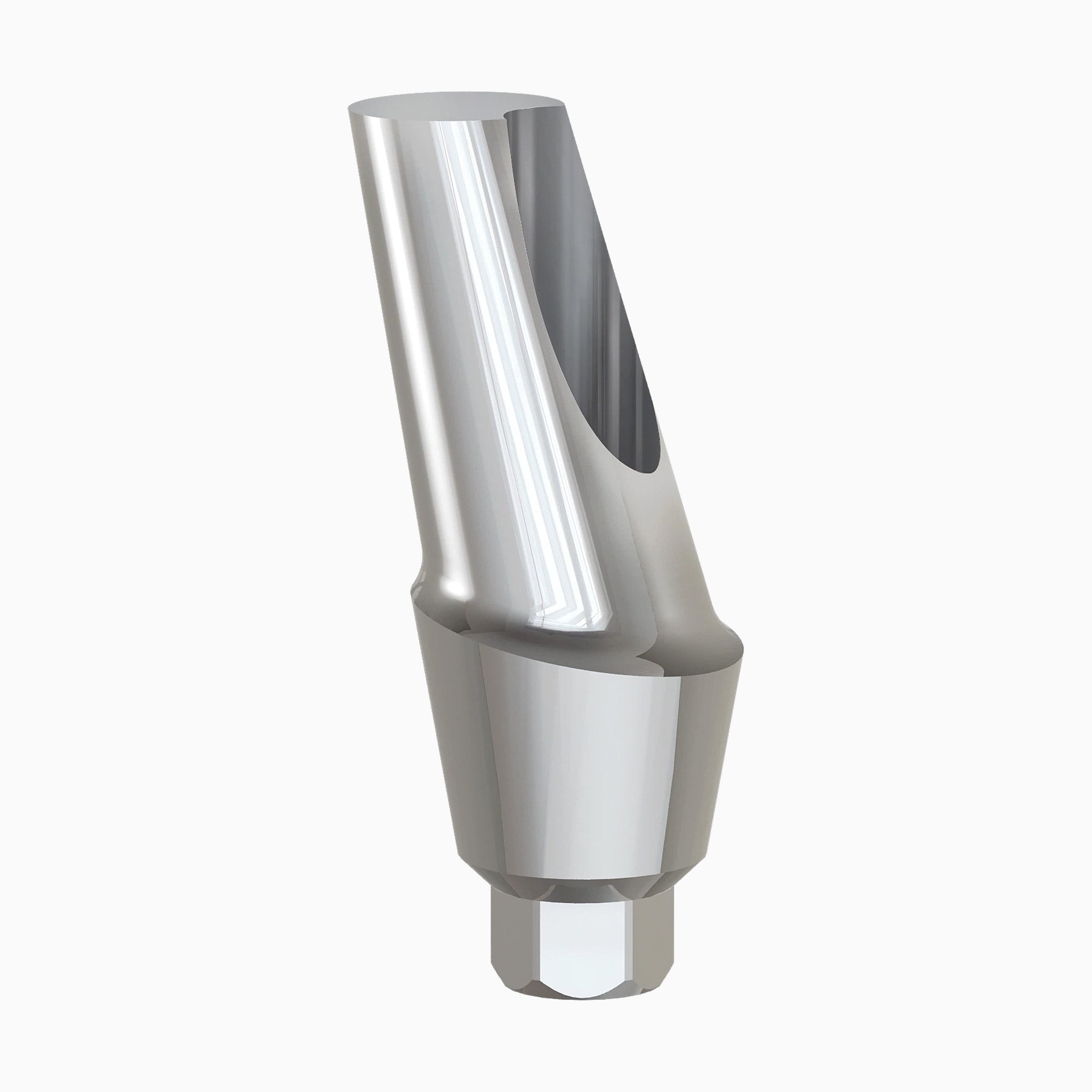 Internal Hex Esthetic Abutment, SP, 15° Angled, Anatomic, Ø4.5 x C3.0 mm