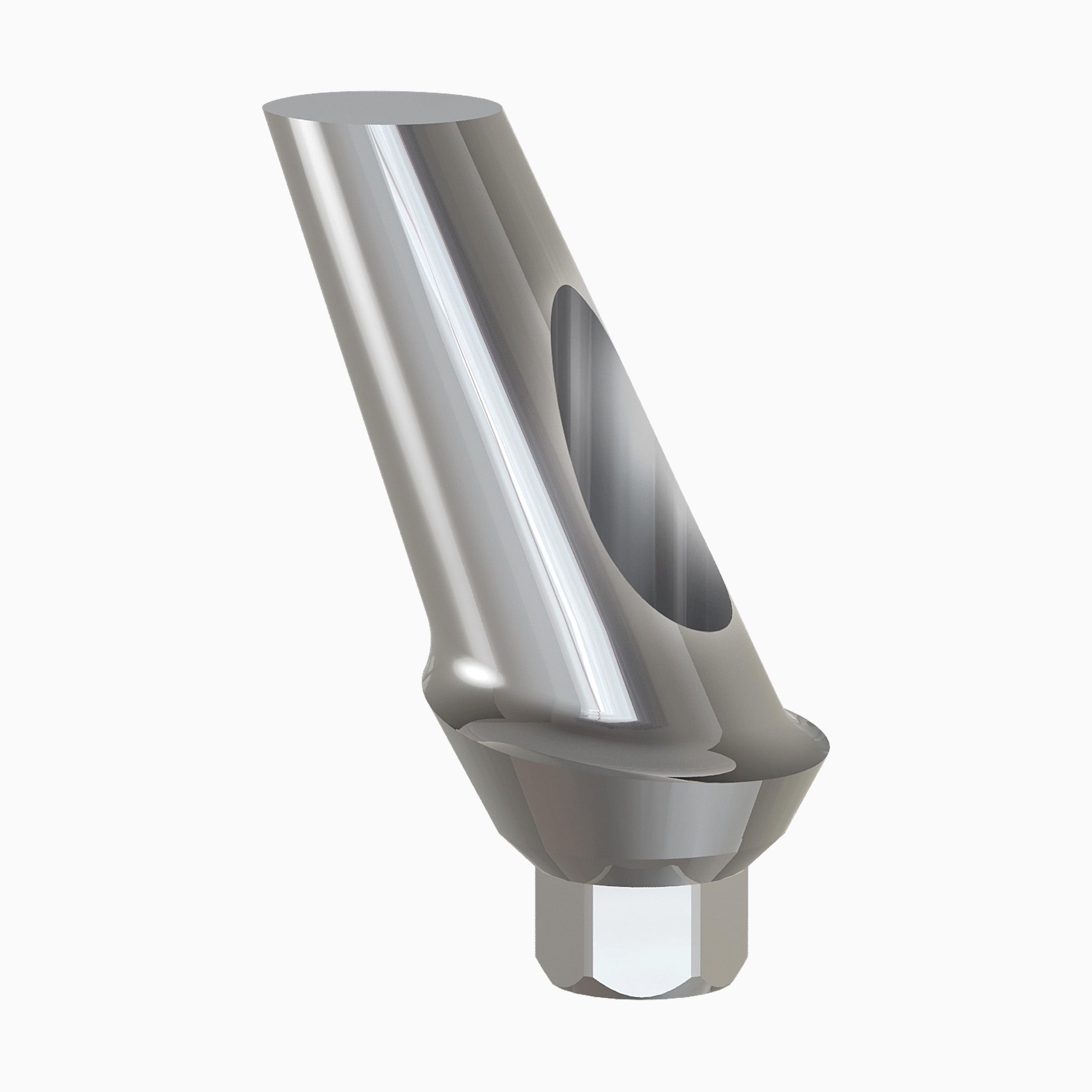 Internal Hex Esthetic Abutment, NP, 20° Angled, Anatomic, Ø4.0 x C1.0 mm