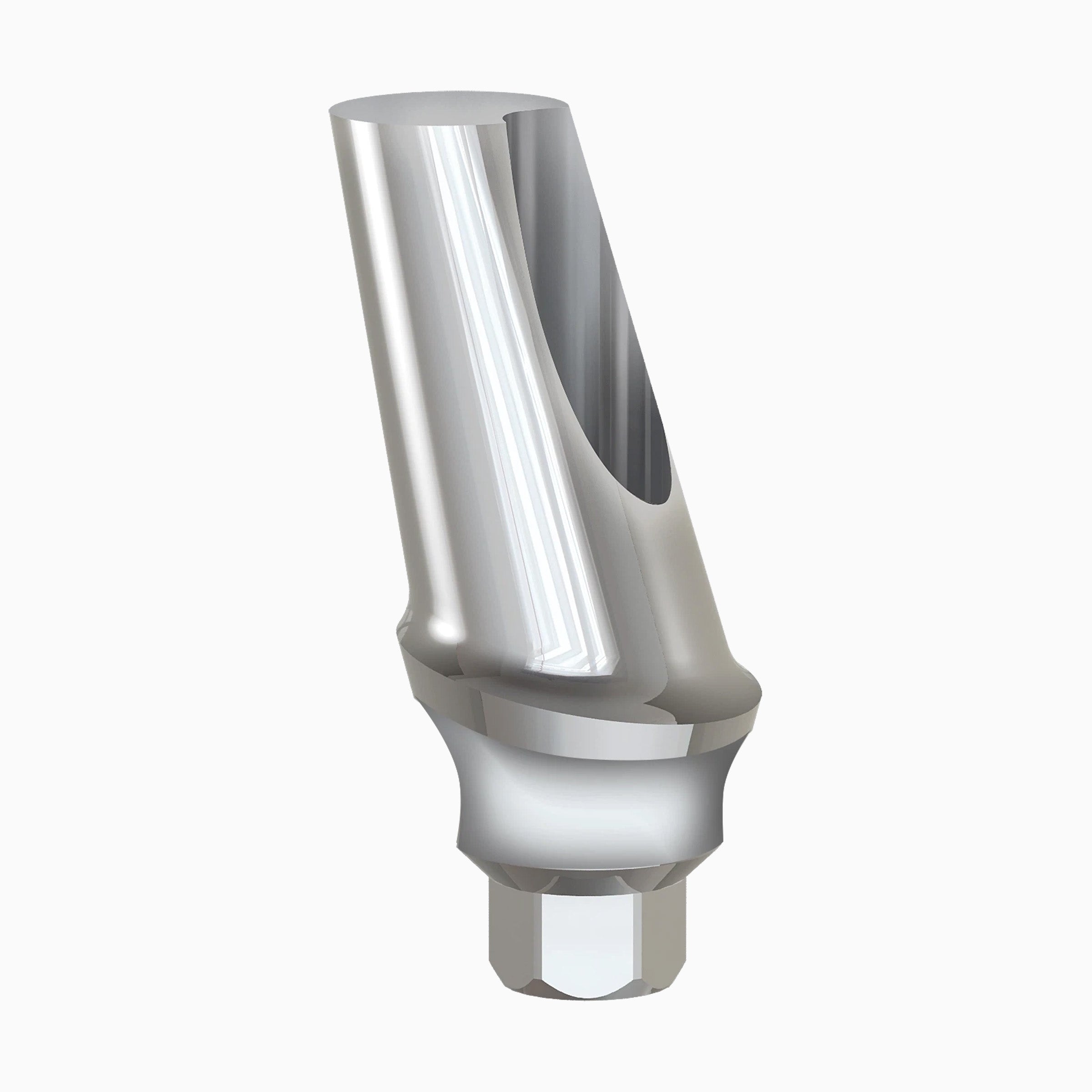 Internal Hex Esthetic Abutment, SP, 15° Angled, Concave, Ø4.5 x C2.0 mm