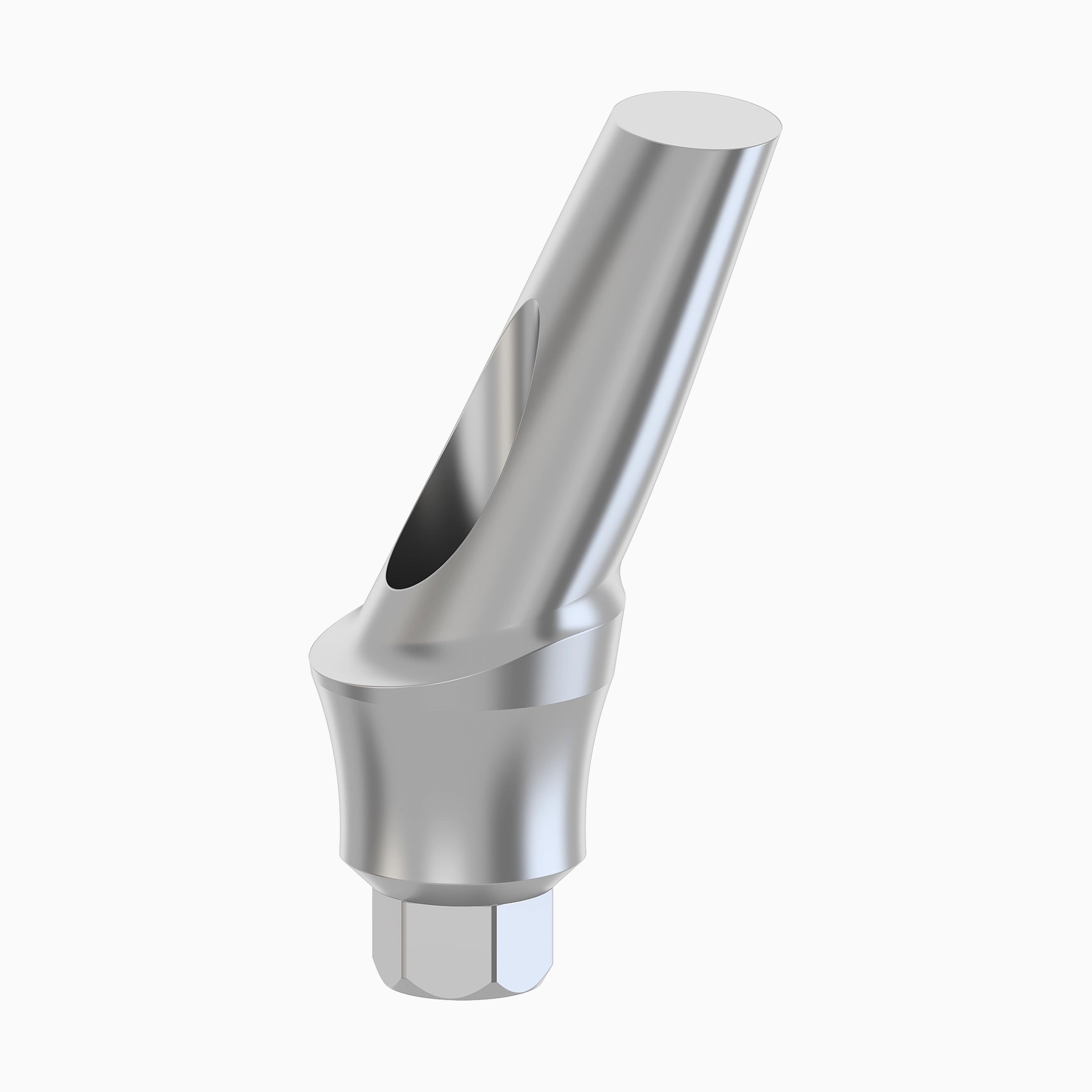 Internal Hex Esthetic Abutment, SP, 25° Angled, Concave, Ø4.5 x C3.0 mm