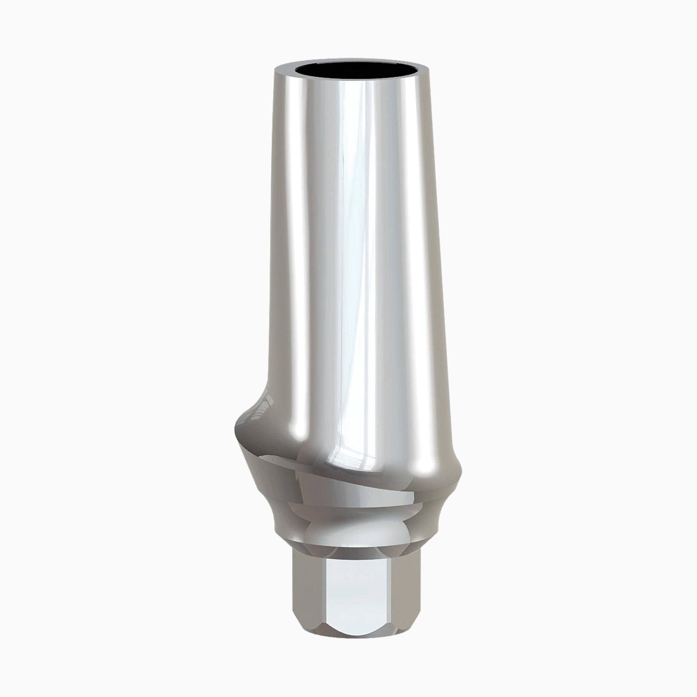 Internal Hex Esthetic Abutment, NP, Straight, Anatomic Concave, Ø4.0, H8.0 x C1.0 mm