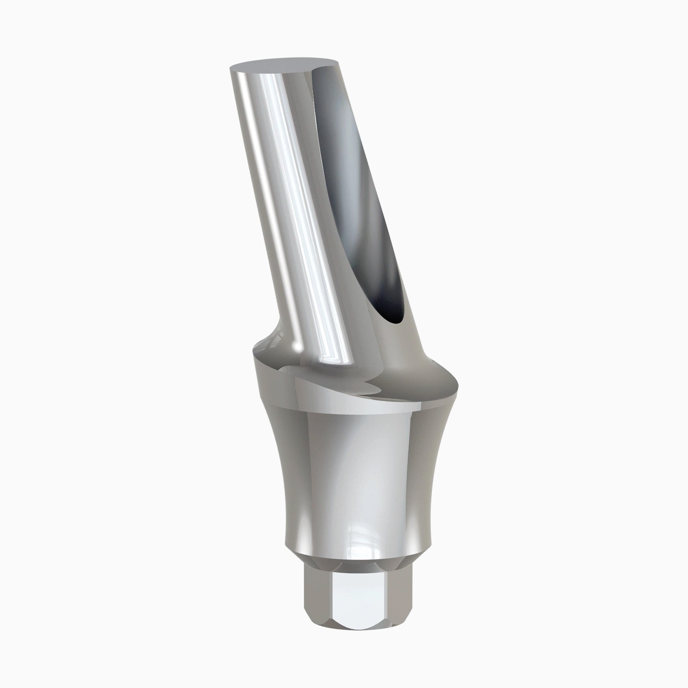 Internal Hex Esthetic Abutment, SP, 15° Angled, Concave, Ø4.5 x C4.0 mm