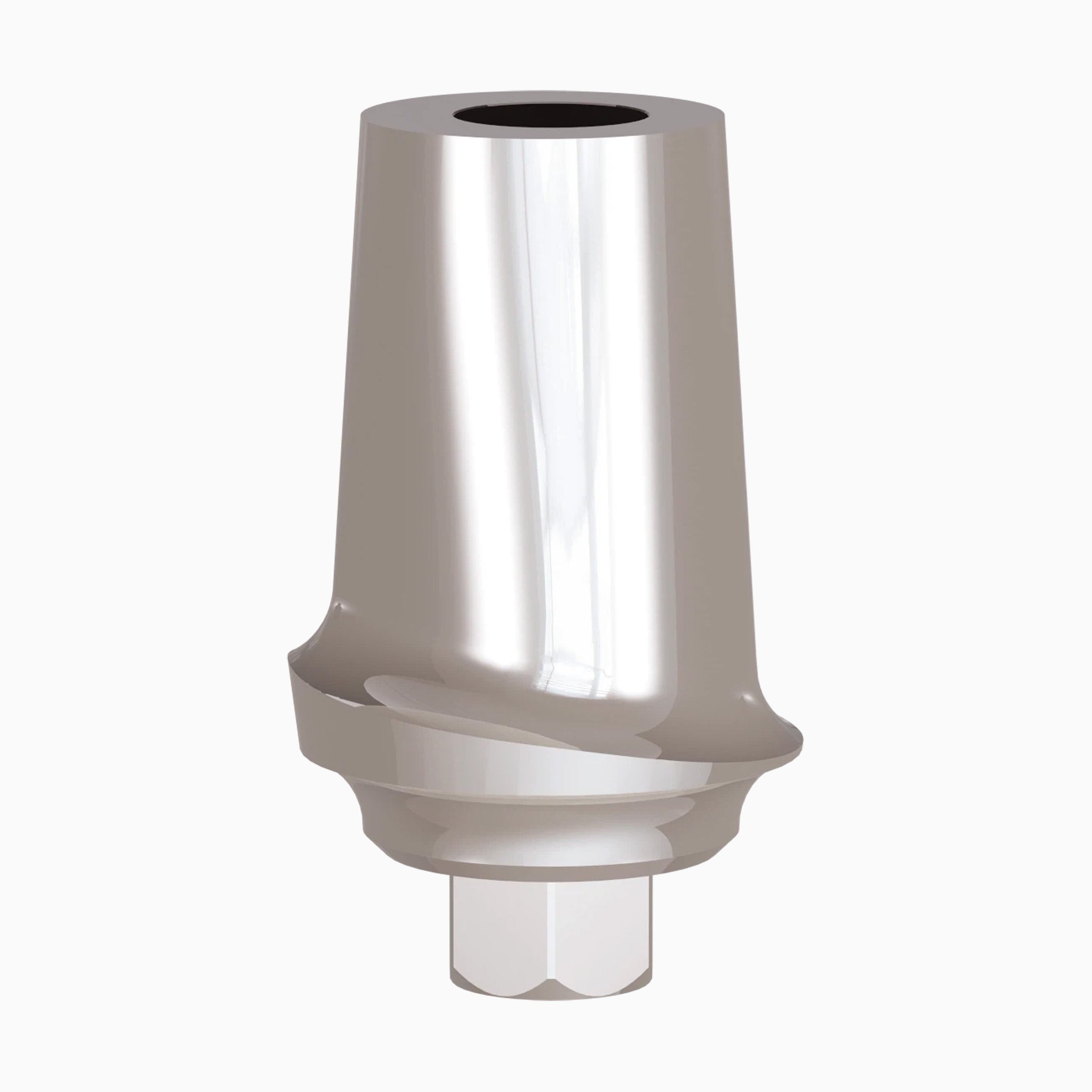 Internal Hex Esthetic Abutment, WP, Straight, Anatomic Concave, Ø6.5, H8.0 x C1.0 mm