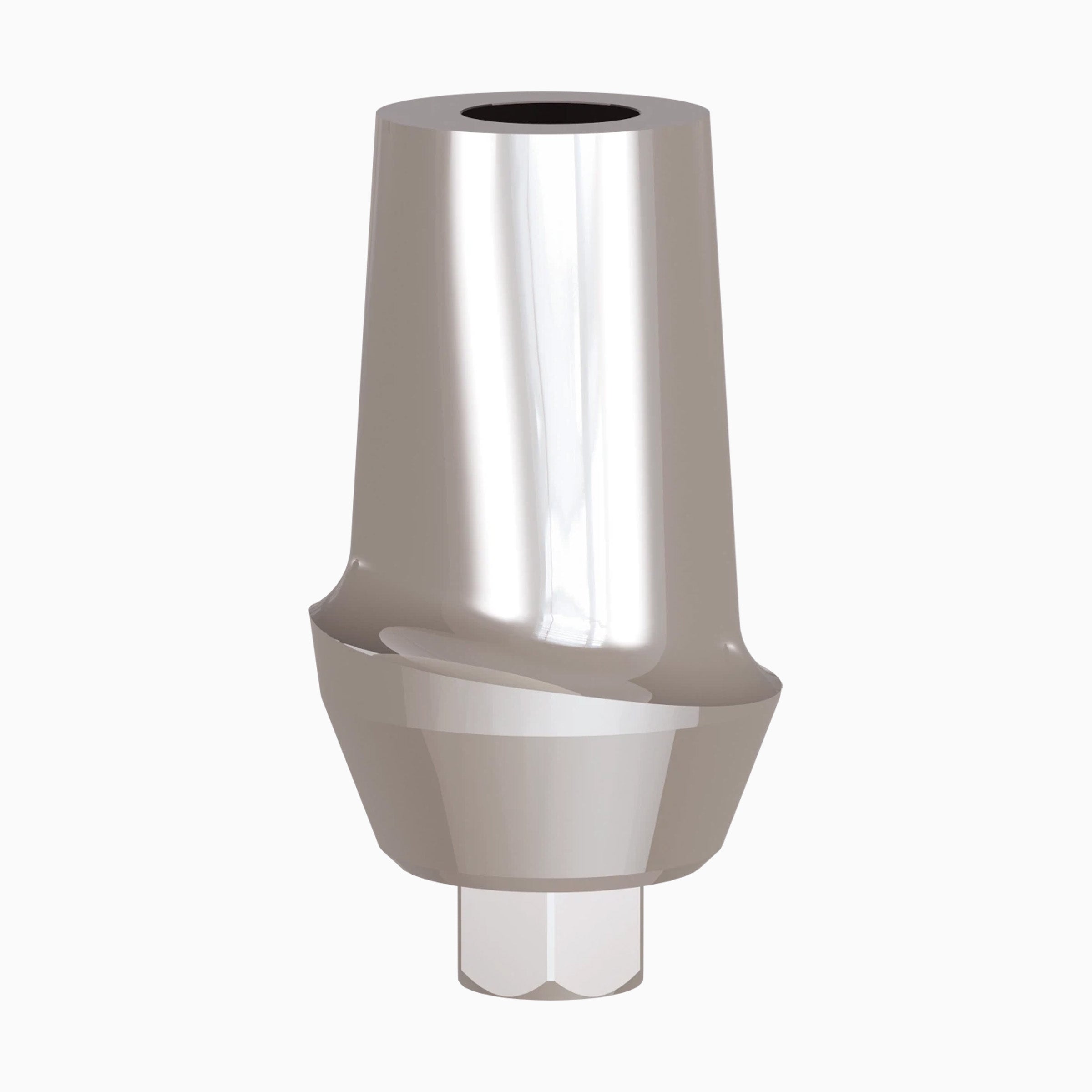 Internal Hex Esthetic Abutment, WP, Straight, Anatomic, Ø6.5, H8.0 x C2.0 mm
