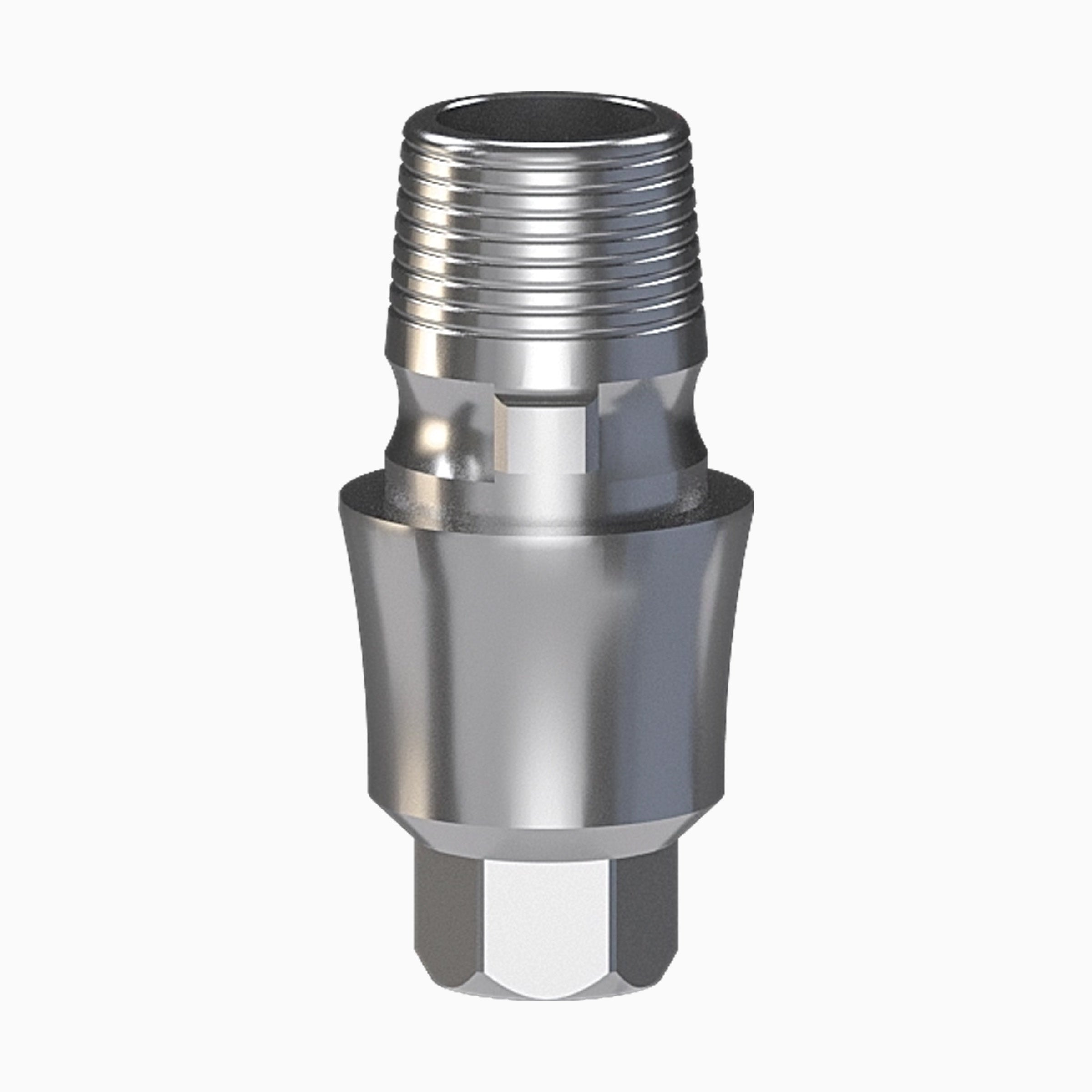 Internal Hex TiBase Abutment, Round, SP, Engaging, C3.0 mm, H4.0 mm