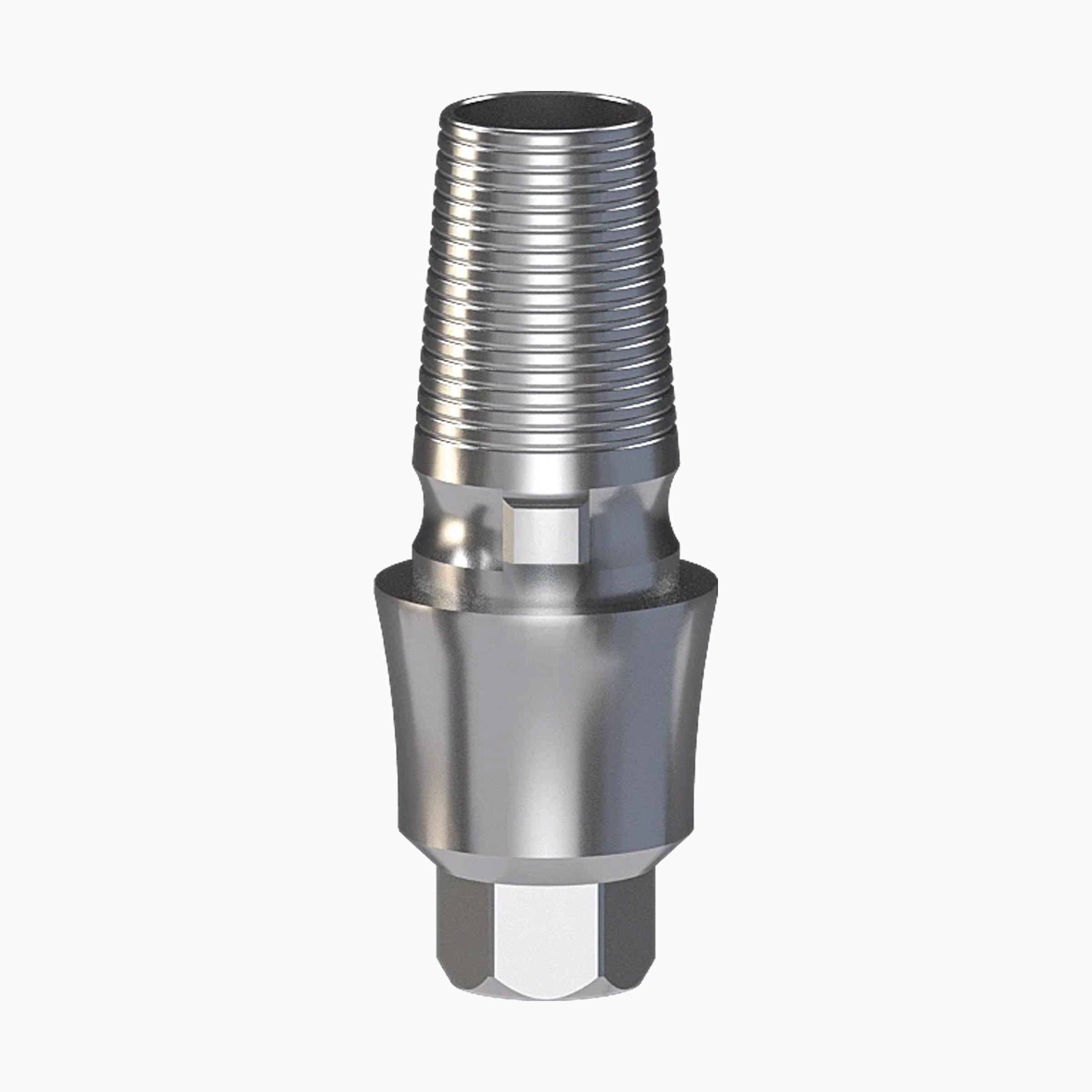 Internal Hex TiBase Abutment, Round, SP, Engaging, C3.0 mm, H6.0 mm