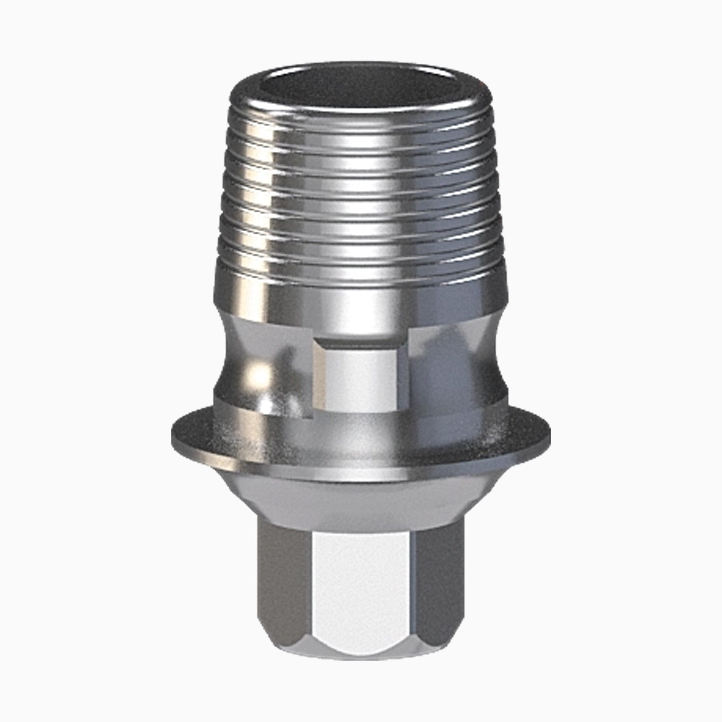 Internal Hex NP TiBase Abutment, Round Engaging 0.5 cuff, 4H