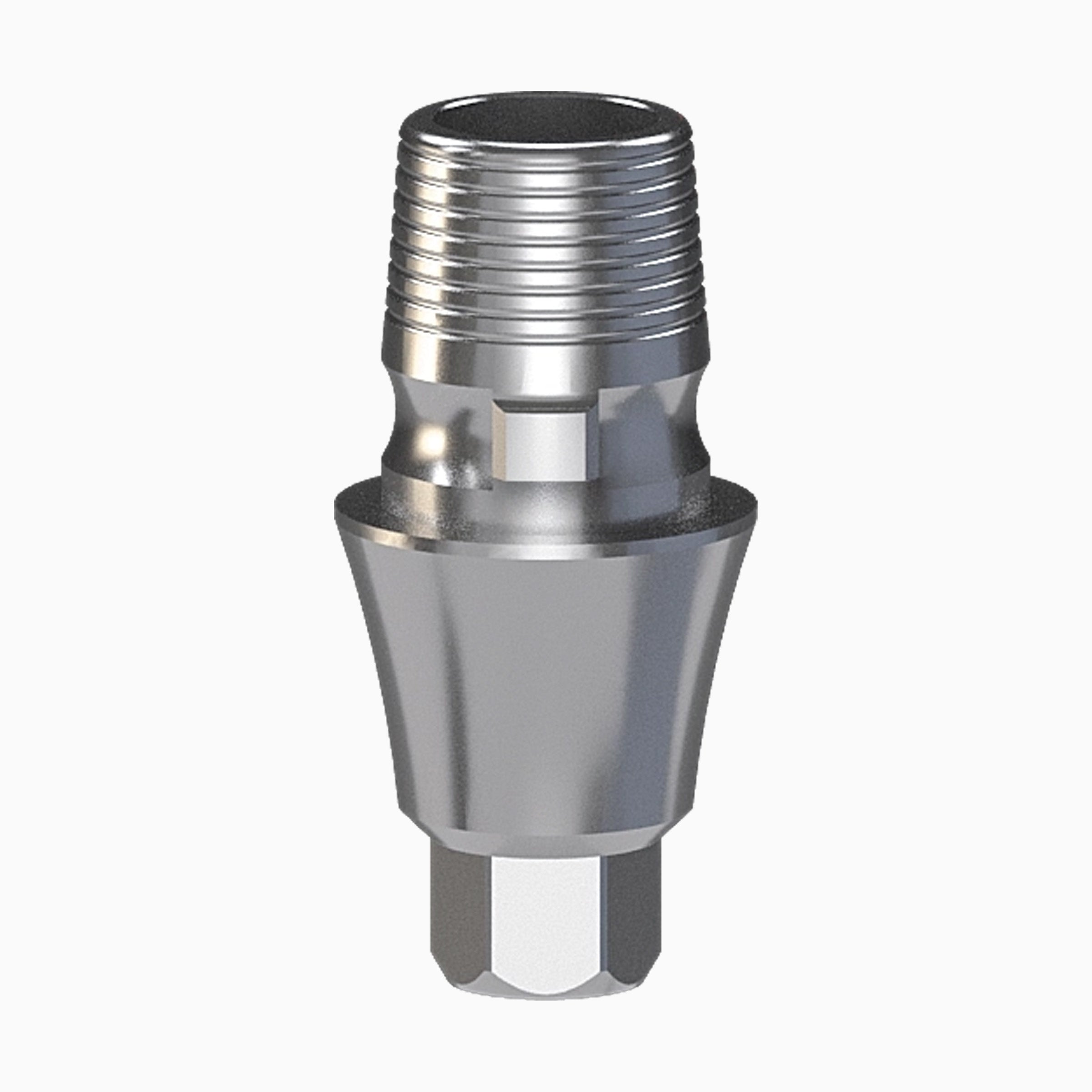 Internal Hex NP TiBase Abutment, Round Engaging 3.0 cuff, 4H