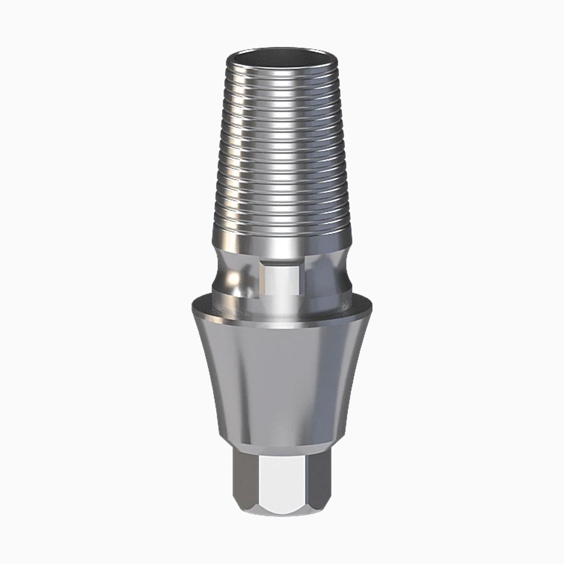 Internal Hex NP TiBase Abutment, Round Engaging 3.0 cuff, 6H