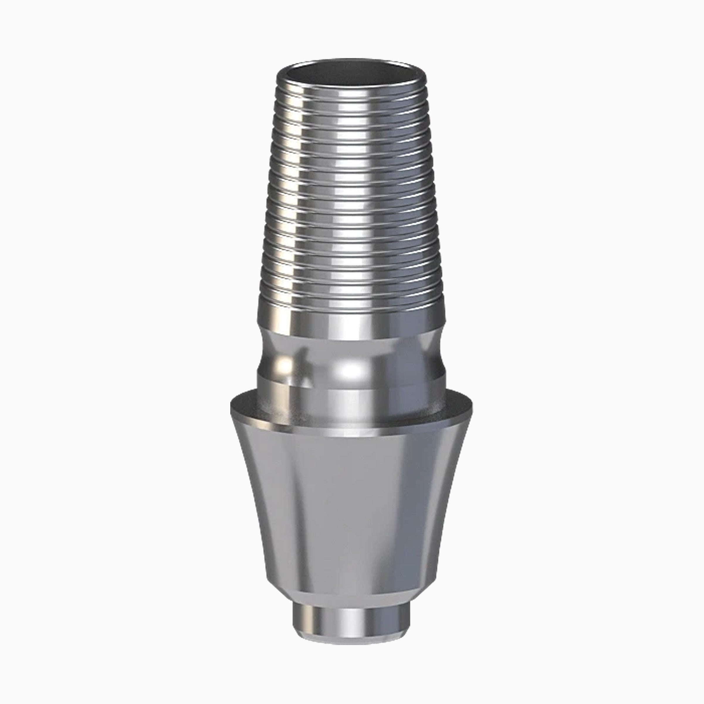 Internal Hex NP TiBase Abutment, Round Non-Engaging, 3.0 cuff, 6H